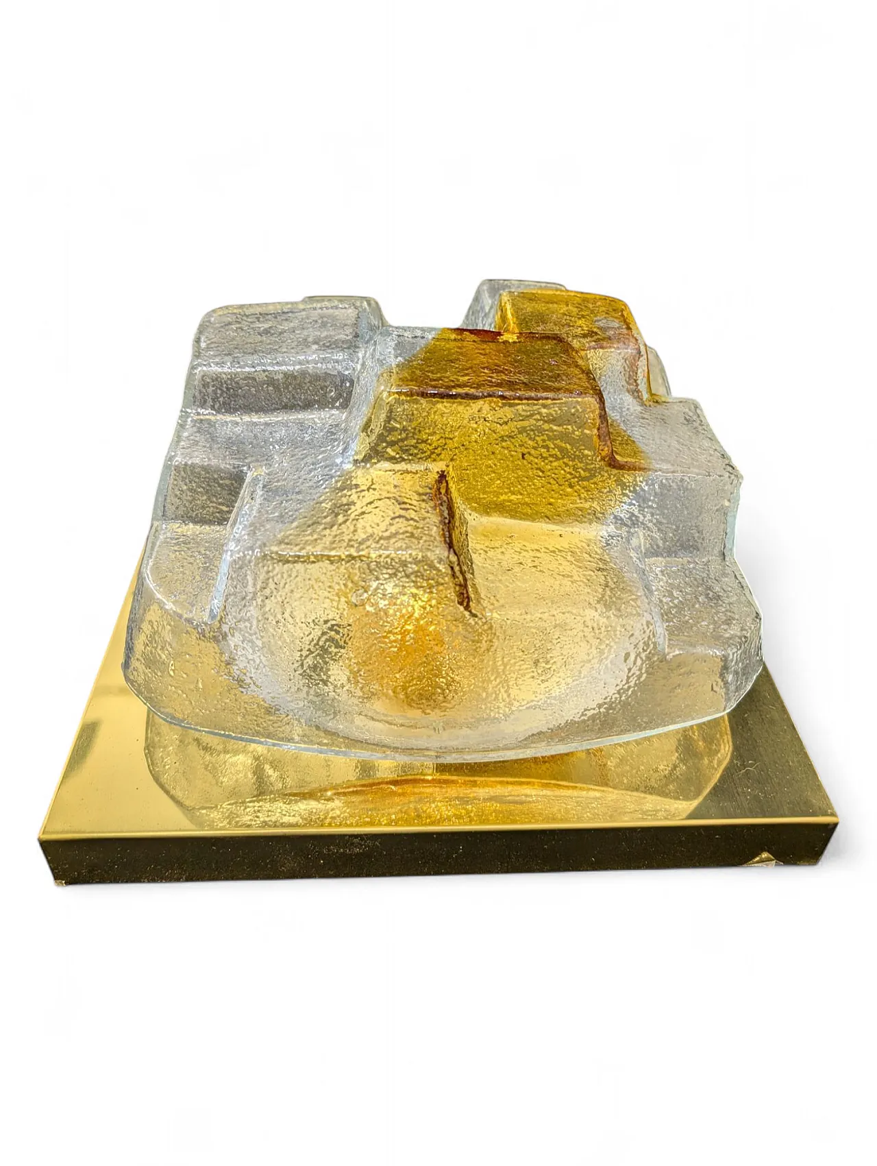 Coppia di applique in vetro di murano in stile T. Zuccheri, anni 70 7