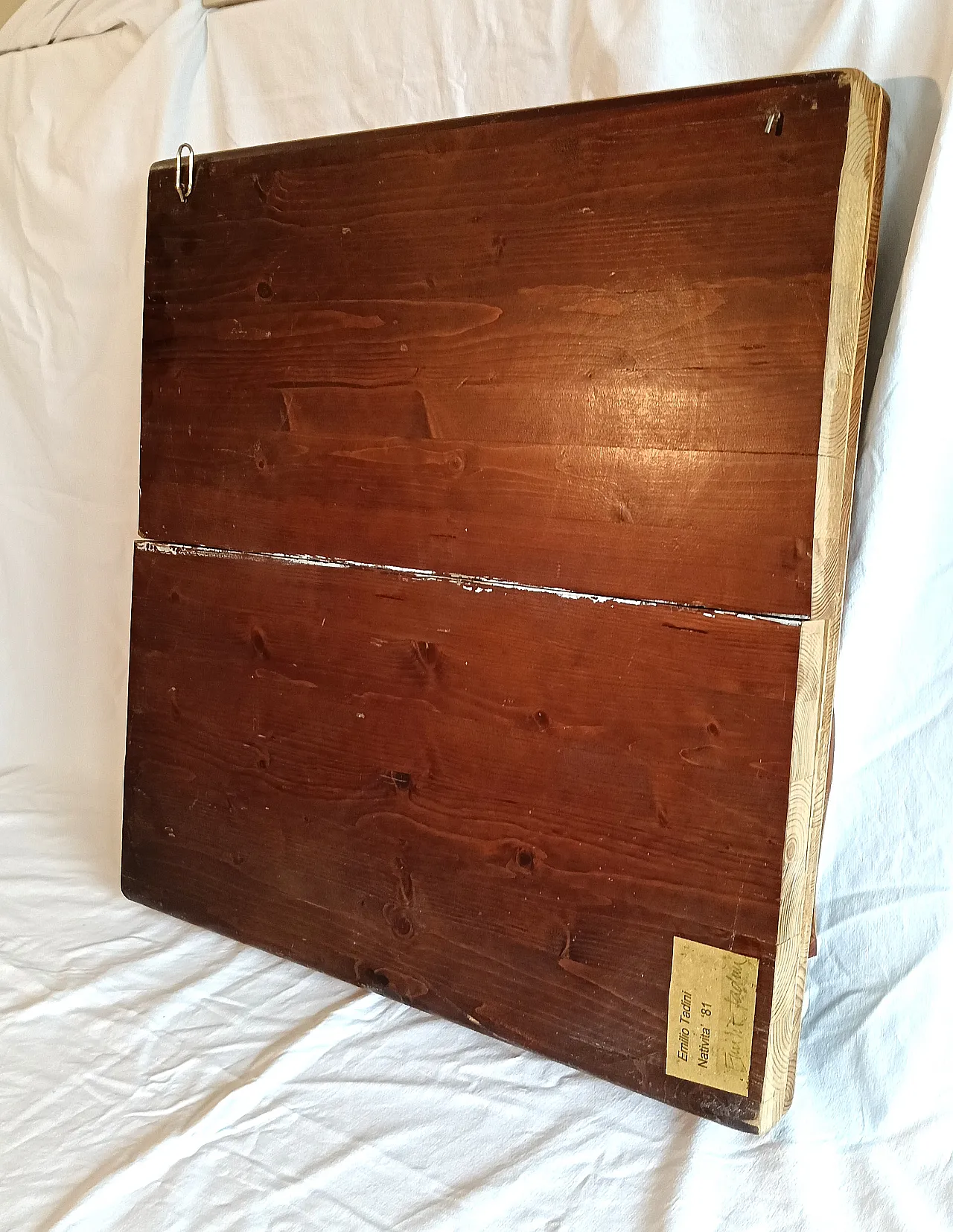 Formella in legno, rappresentazione della Nativita' anni '80 26