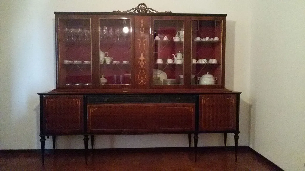 Glass cabinet, 60s 1