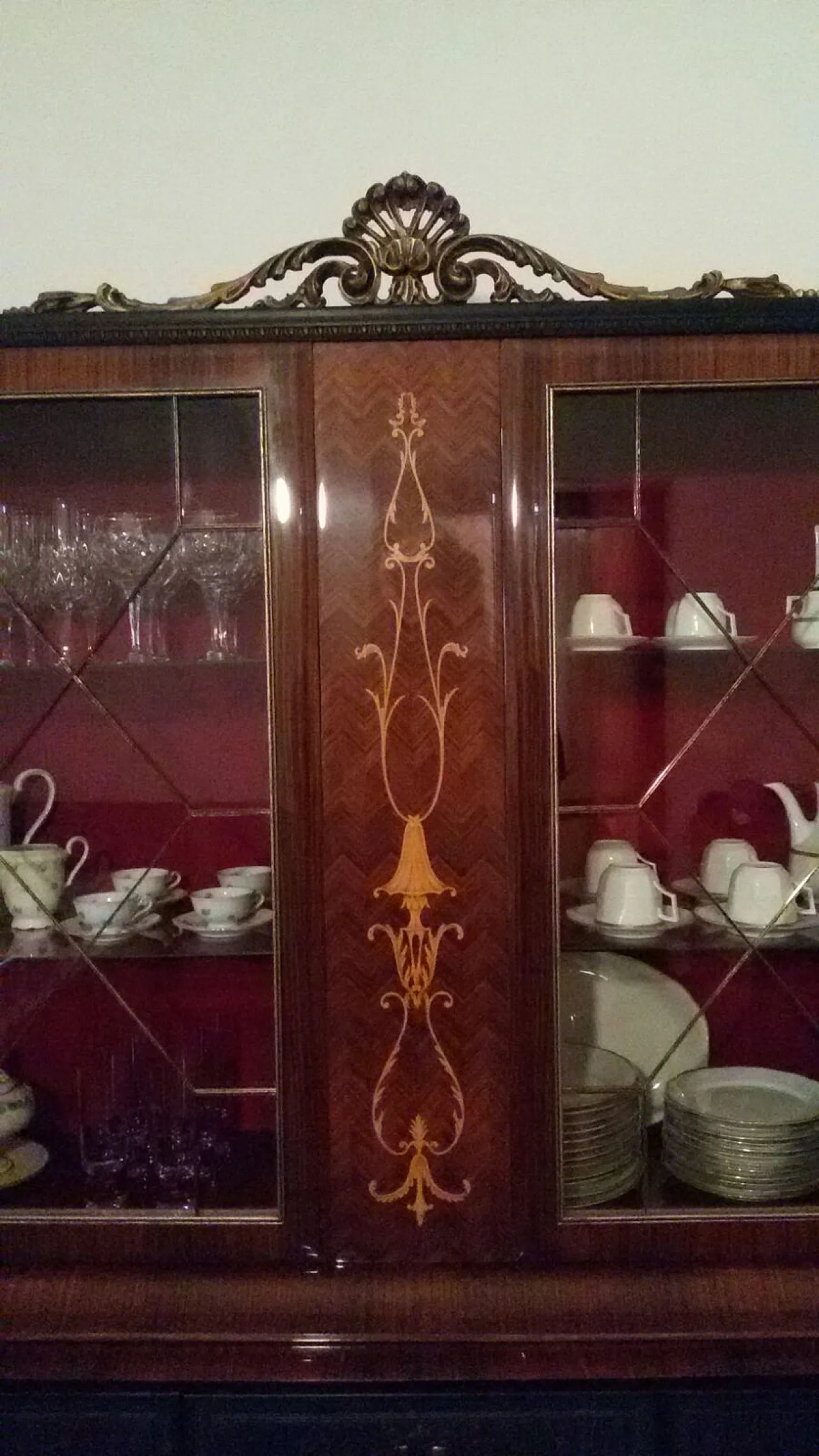 Glass cabinet, 60s 5