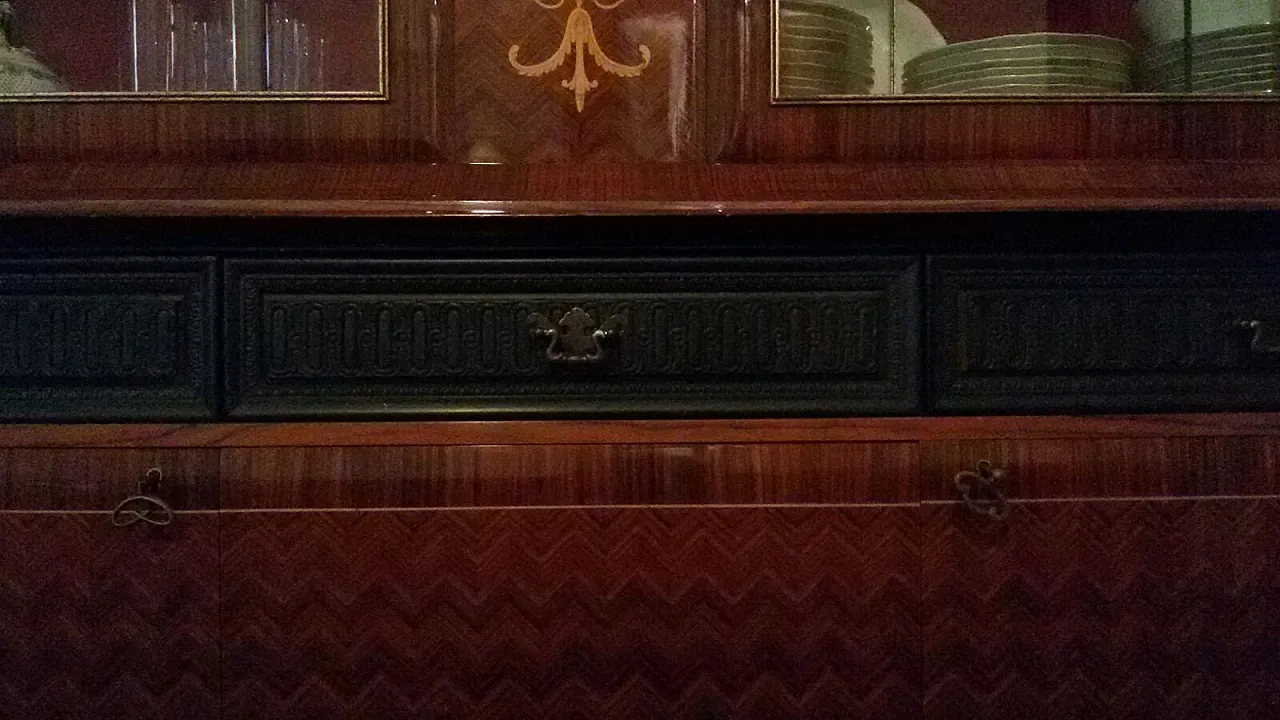 Glass cabinet, 60s 6