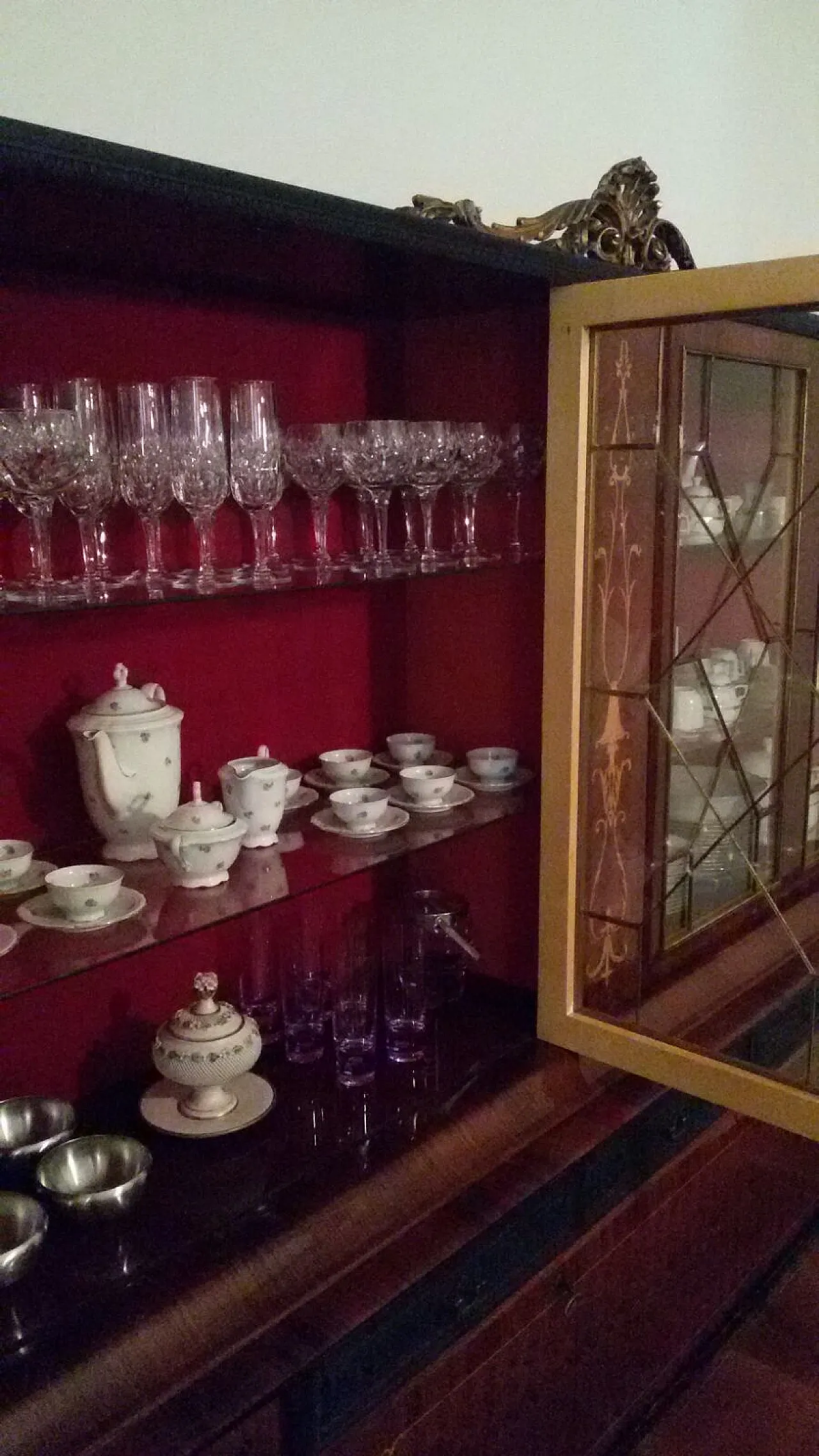 Glass cabinet, 60s 7