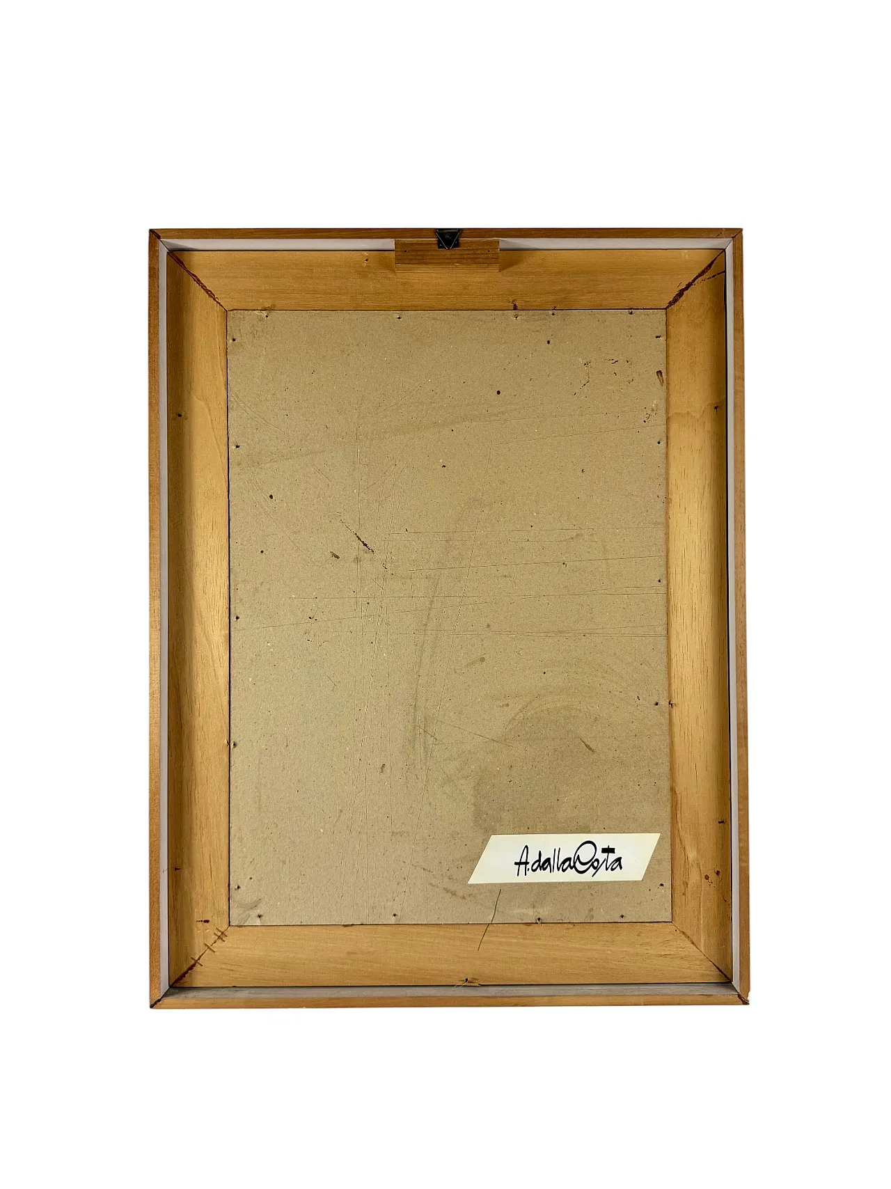 Hamlet from the coast, Original Sierigraph Framed, Milan Italy 1980s 6