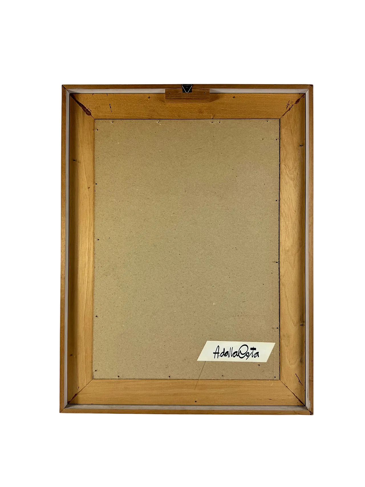 Hamlet from the coast, Original Sierigraph Framed, Milan Italy 1980s 6