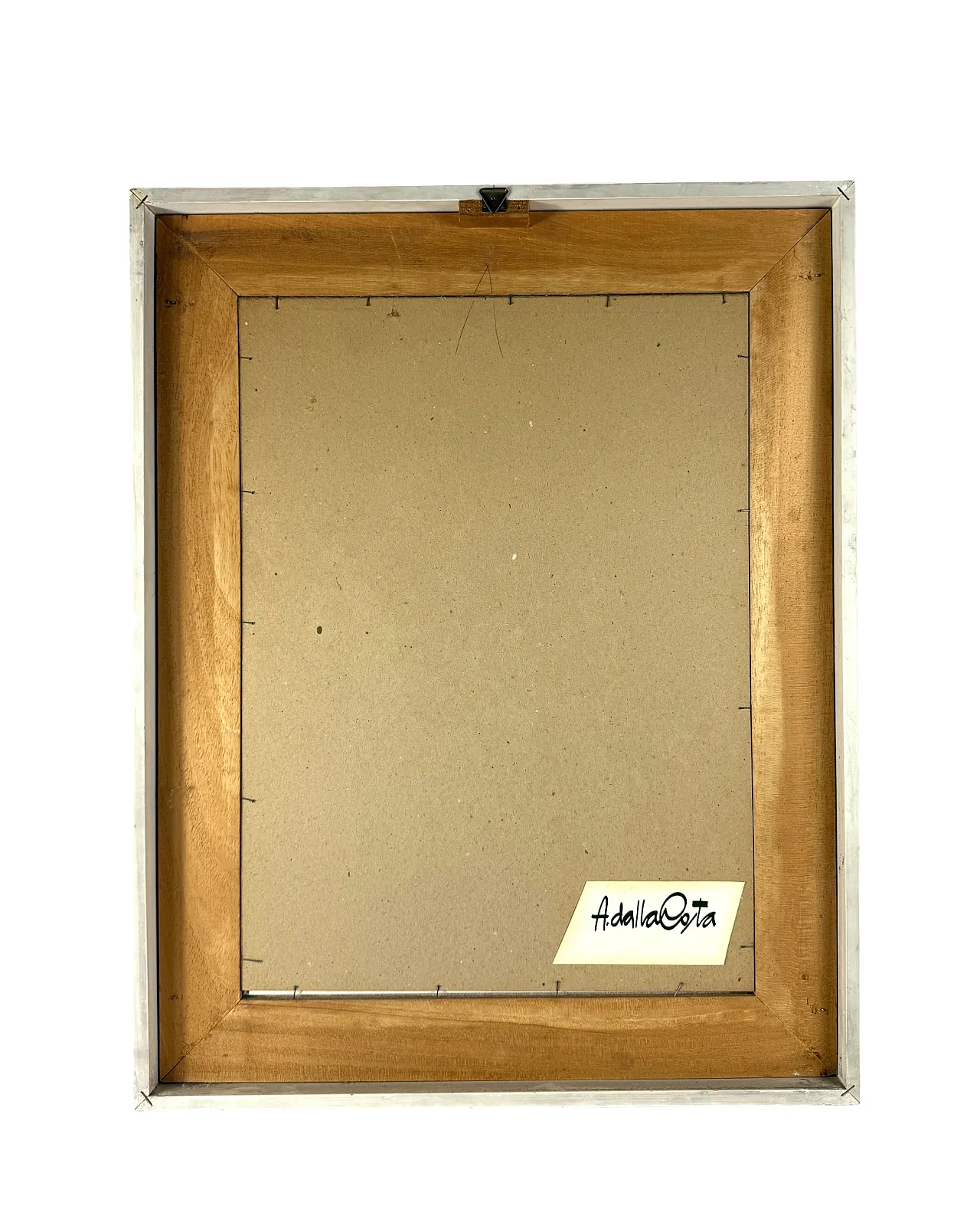 Hamlet from the coast, Original Sierigraph Framed, Milan Italy 1980s 7