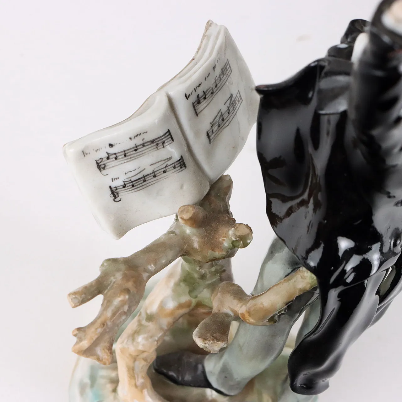 5 Orchestra player sculptures in Rudolstadt porcelain, early 20th century 7