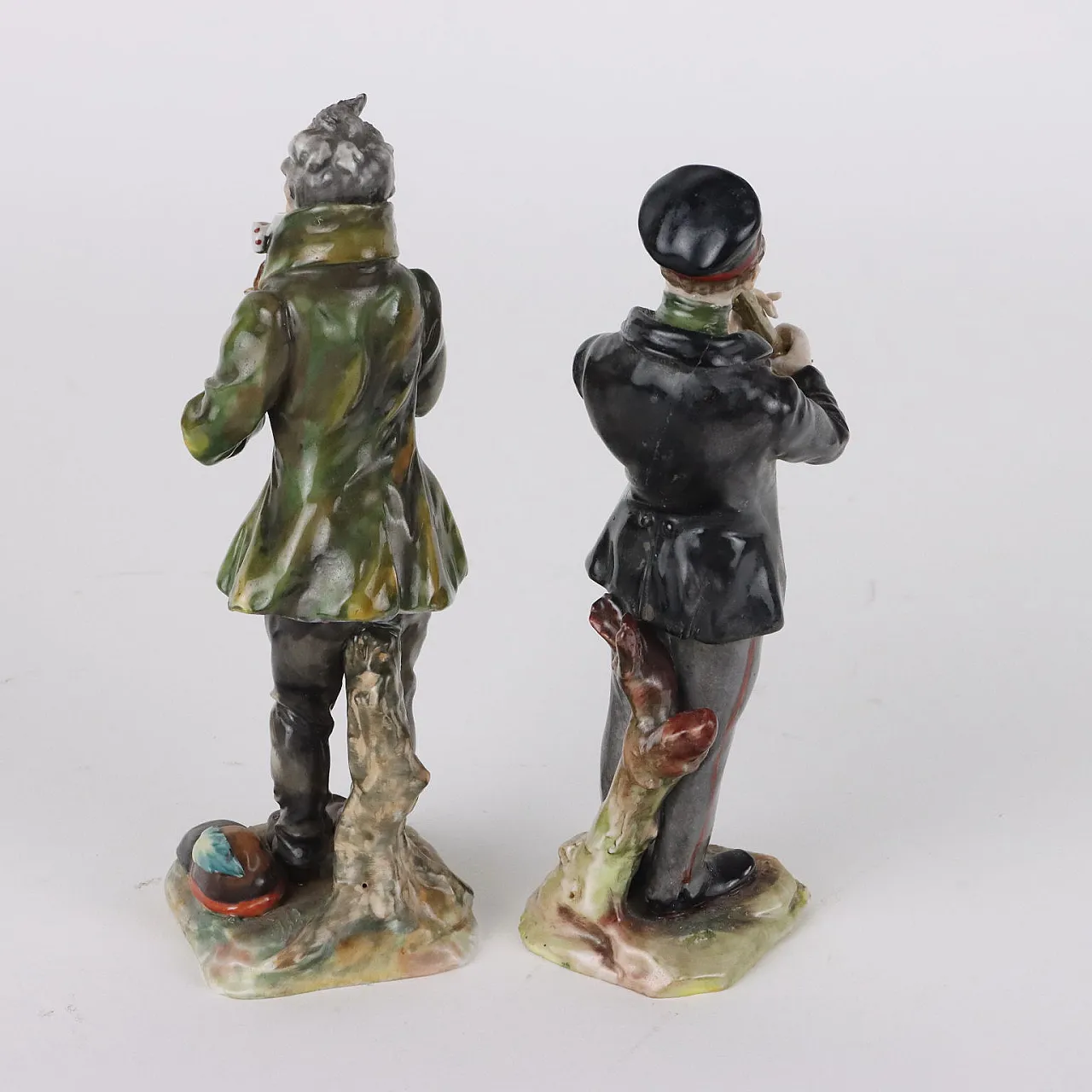 5 Orchestra player sculptures in Rudolstadt porcelain, early 20th century 10