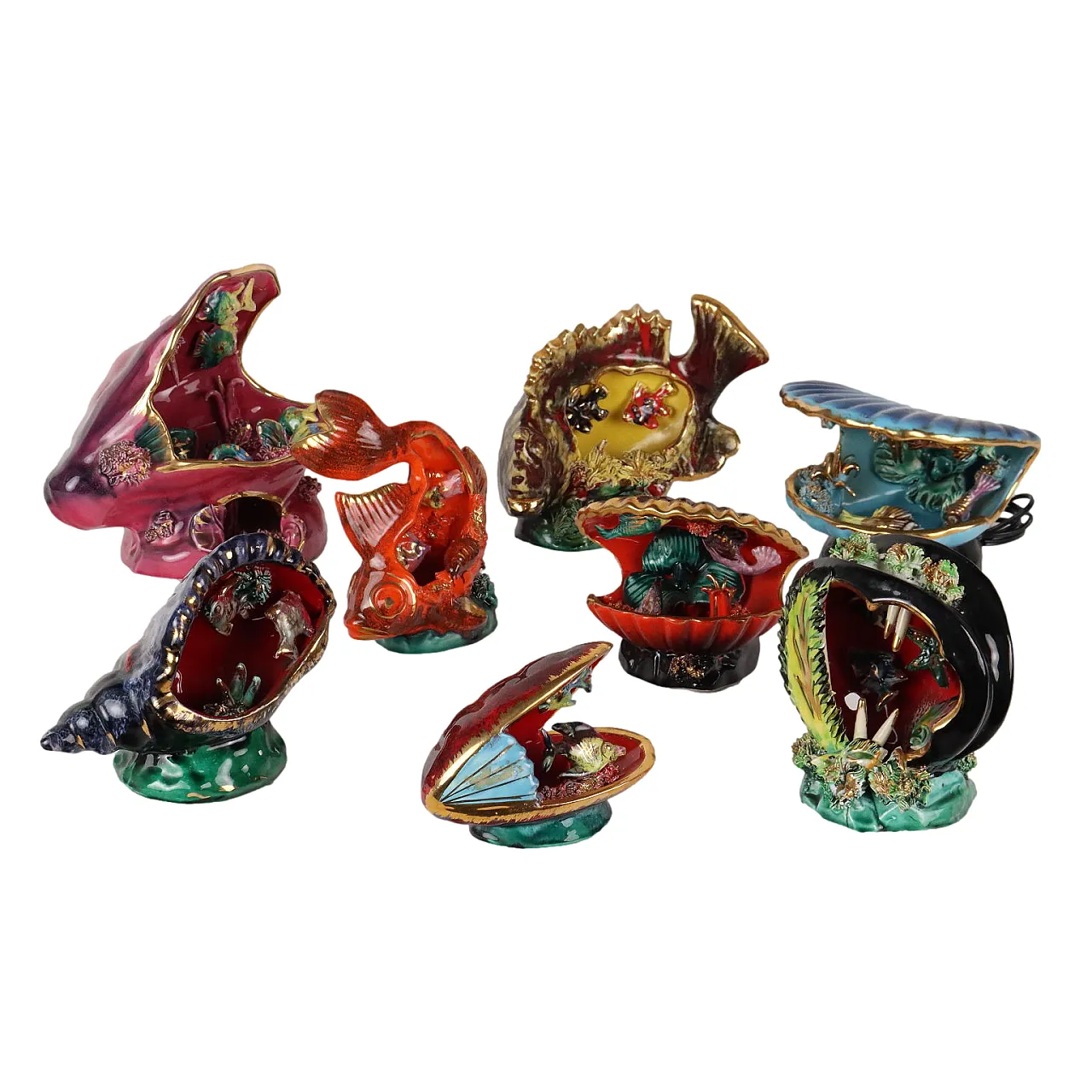 Gruppo di sculture in ceramica Vallauris, '900 1