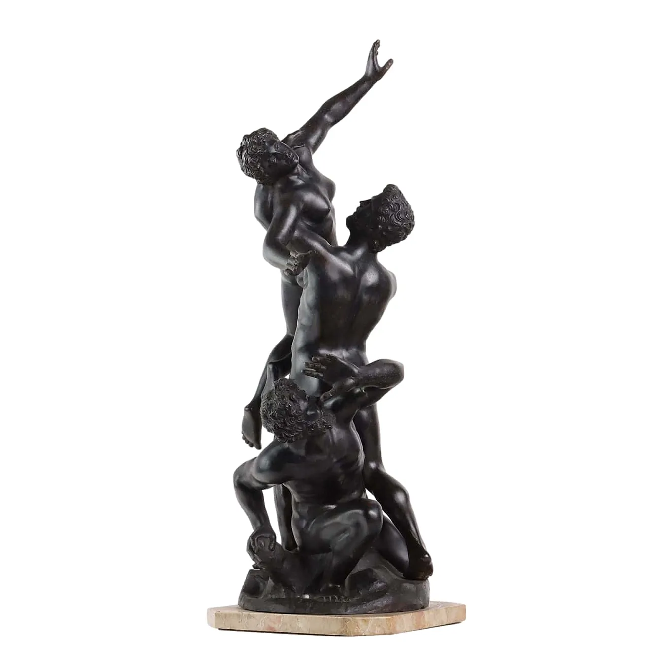 Ratto delle Sabine, scultura in bronzo, '900 1