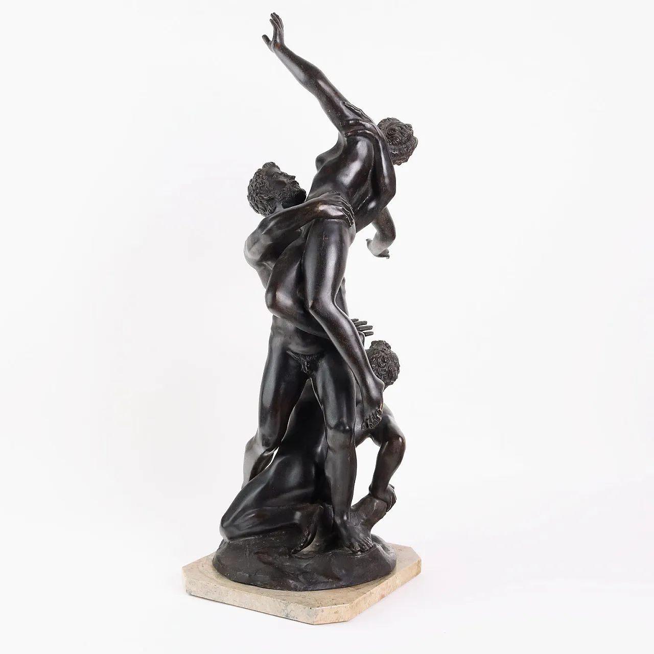 Ratto delle Sabine, scultura in bronzo, '900 9