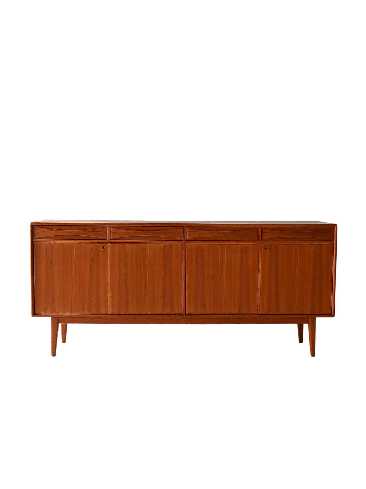 Scandinavian Sideboard Teak Modelfabriken 1960s 7