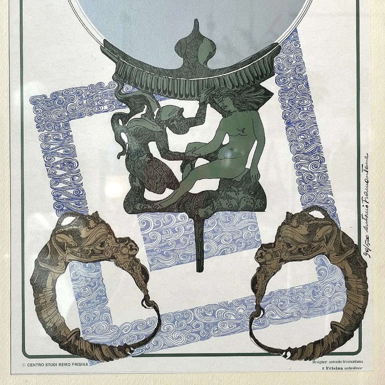 4 Composizioni di Antonio Tramontana, Serigrafie, anni '80 10