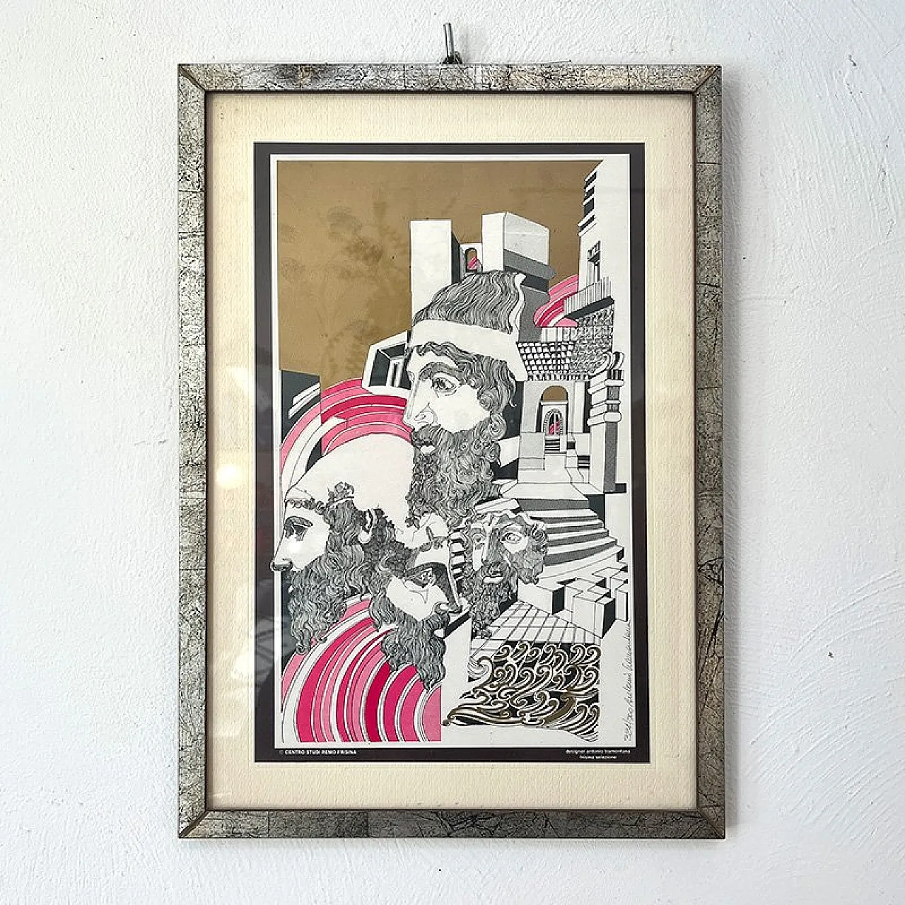 4 Composizioni di Antonio Tramontana, Serigrafie, anni '80 13