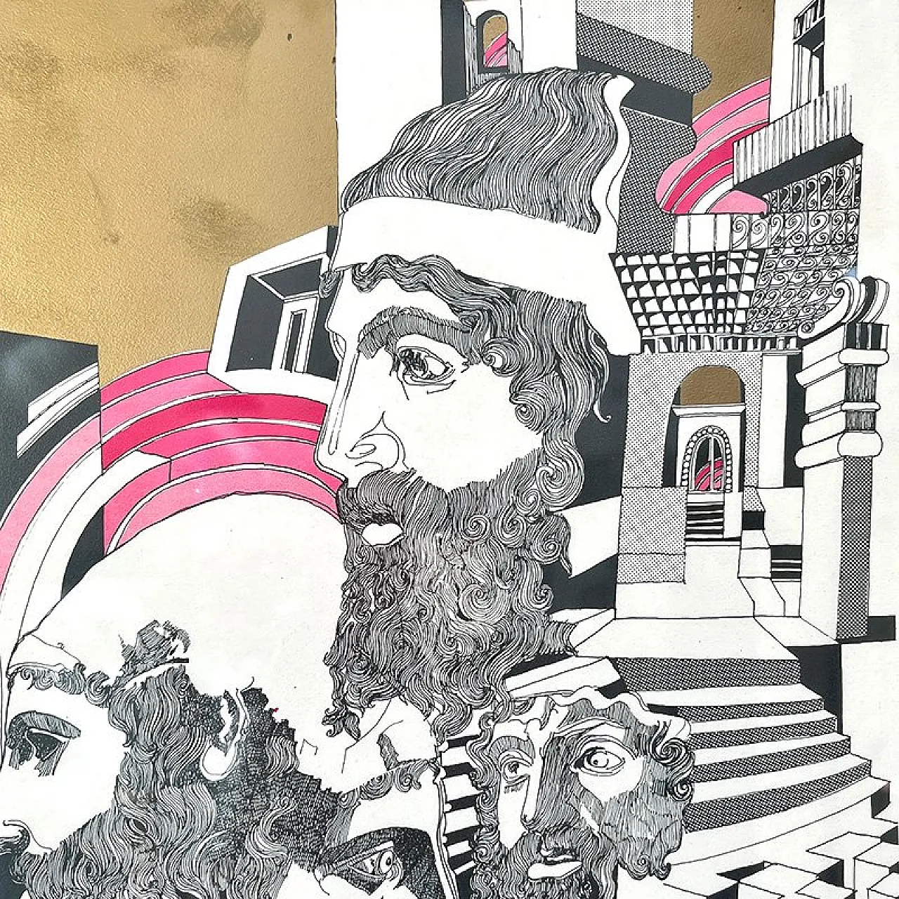 4 Composizioni di Antonio Tramontana, Serigrafie, anni '80 14