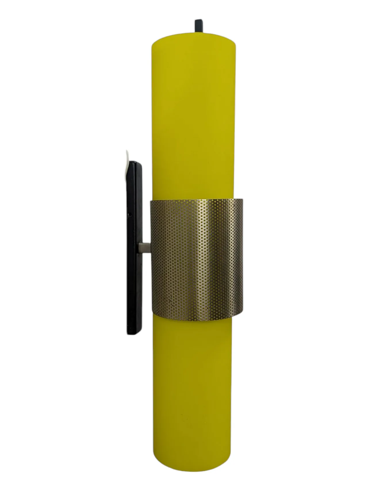 5 applique in vetro giallo di Oma Padova, anni '60 5