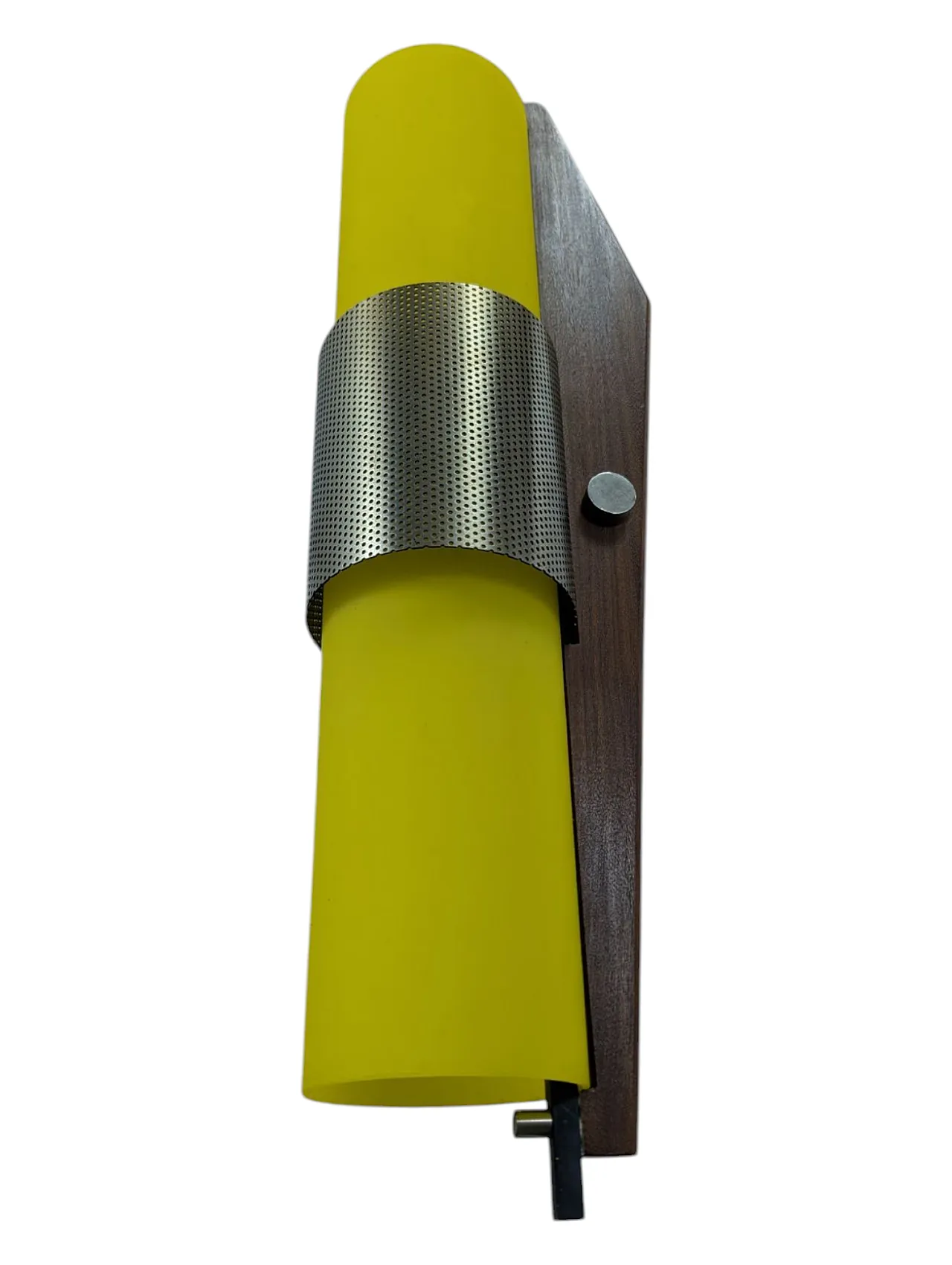 5 applique in vetro giallo di Oma Padova, anni '60 6