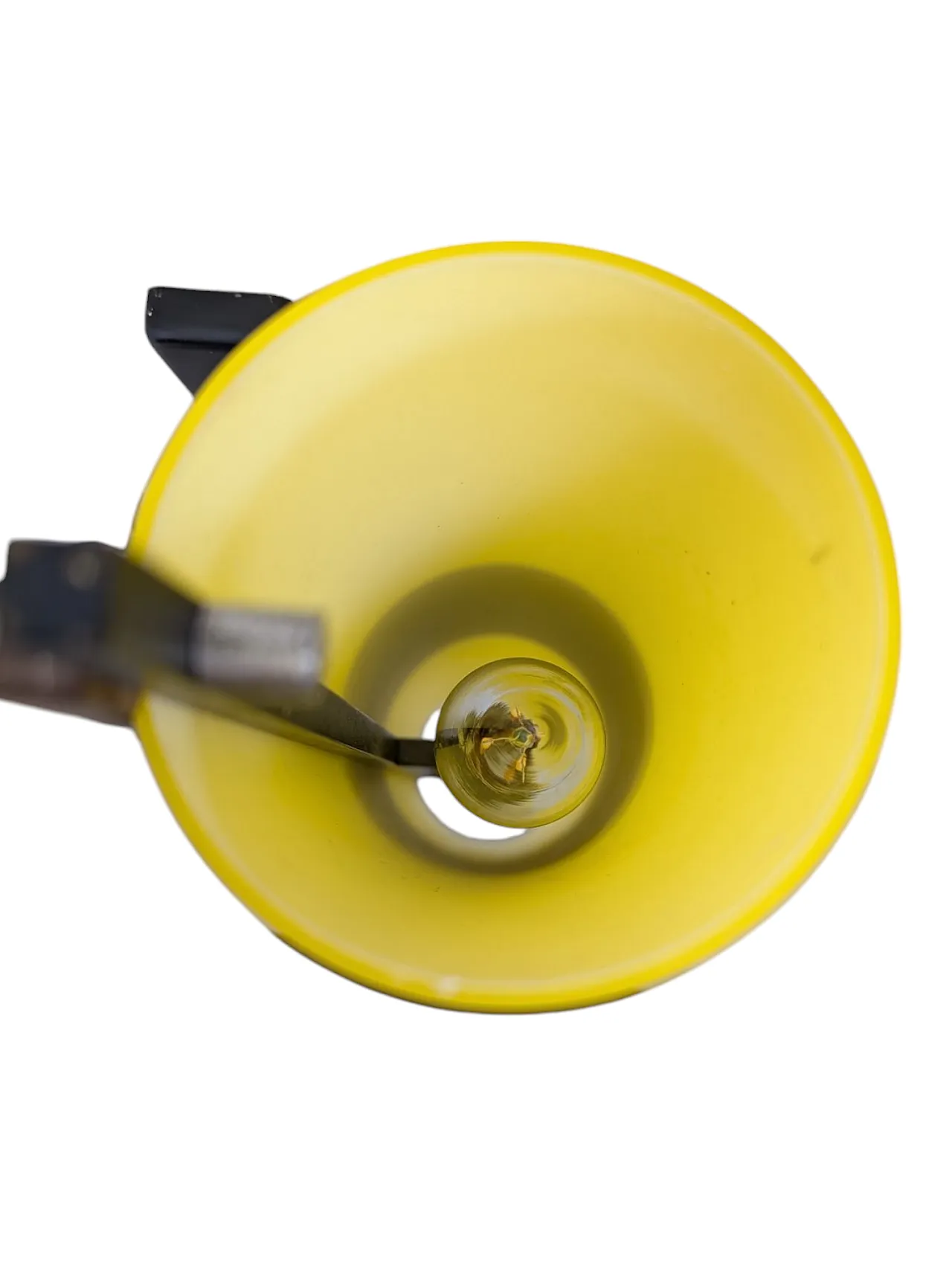 5 applique in vetro giallo di Oma Padova, anni '60 9