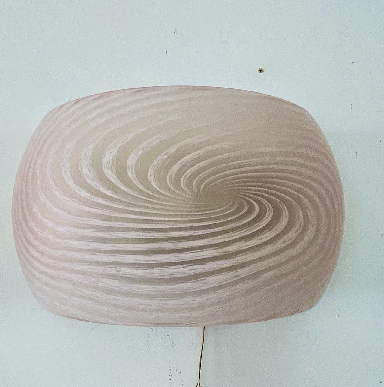 Pair of wall appliques by Mazzega Murano glass, 70s 7