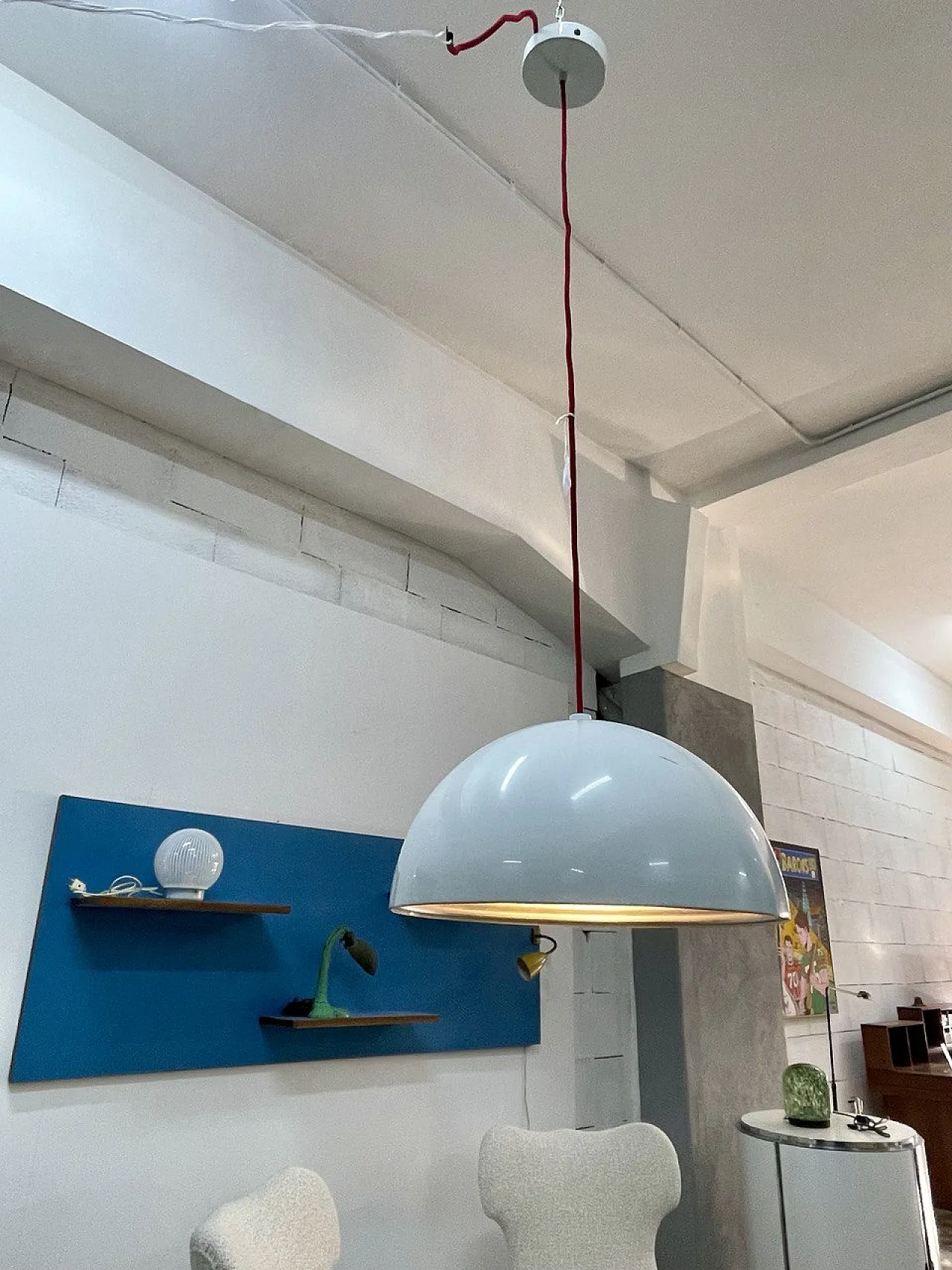 Manifattura Italiana Lampadario Contemporaneo, anni '80 2