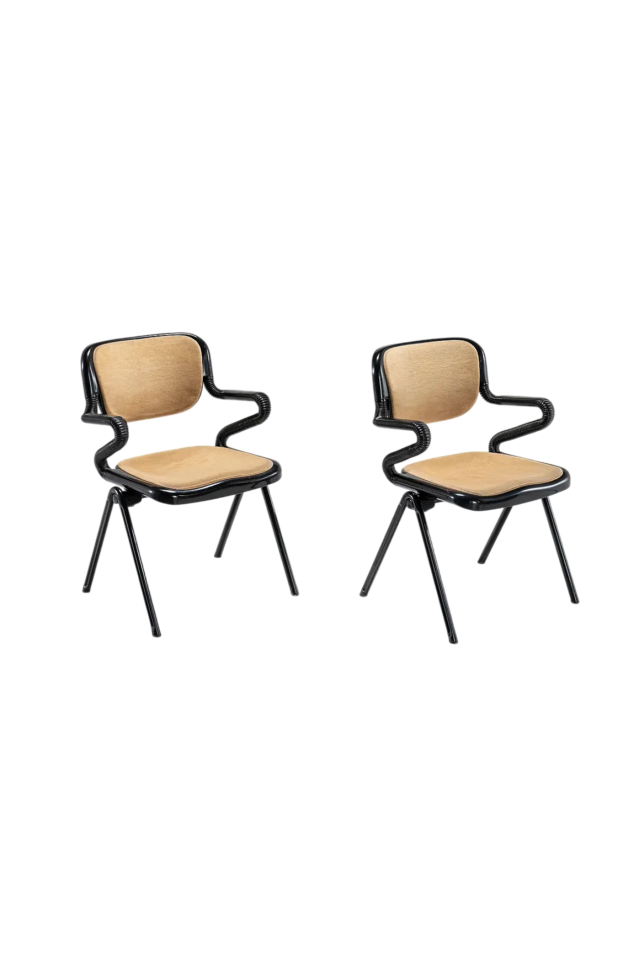 Coppia di sedie Vertebra di Ambasz&Piretti per Anonima Castelli, 1970 13