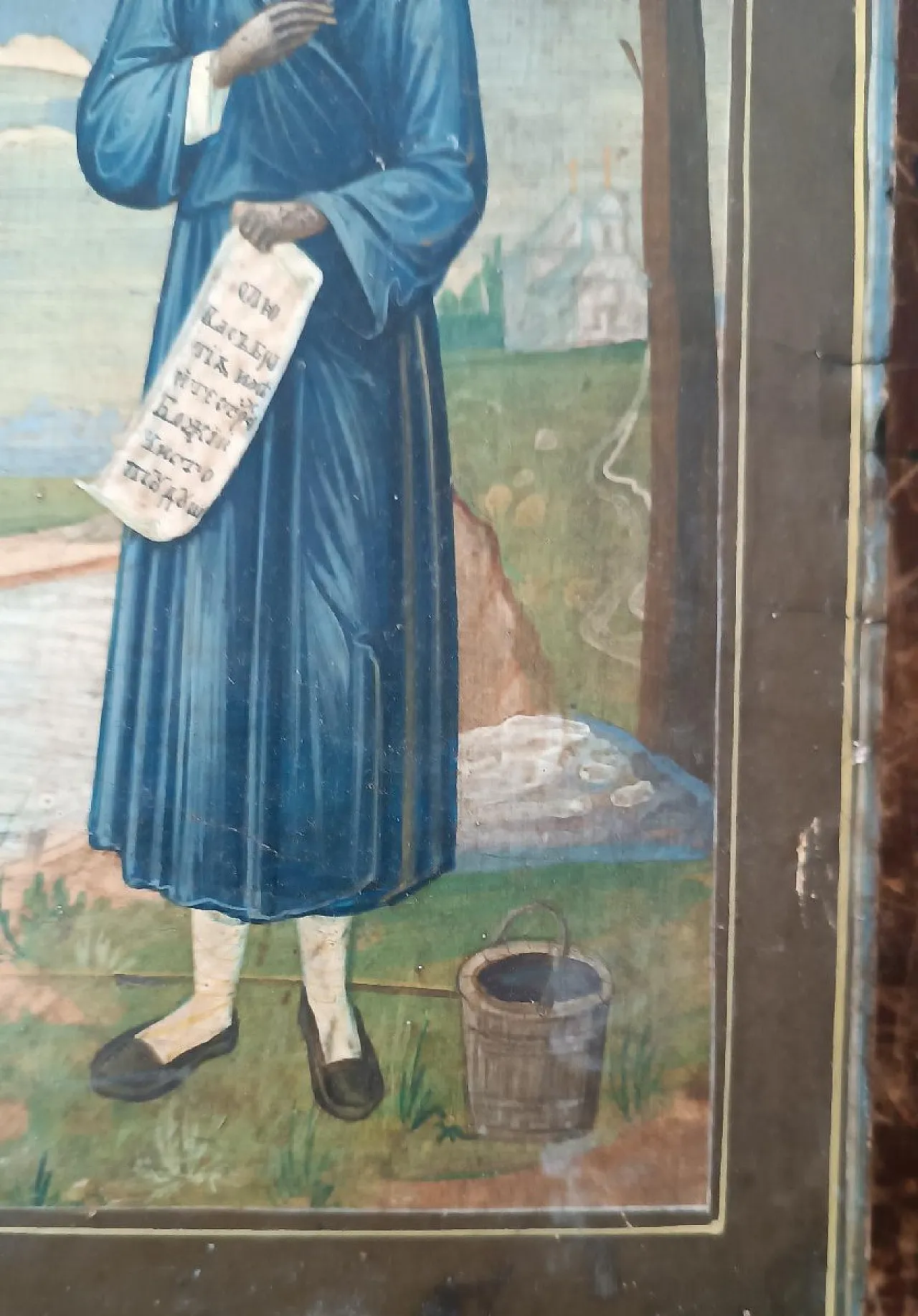 St. Simeon, Russian icon, 19th century 6