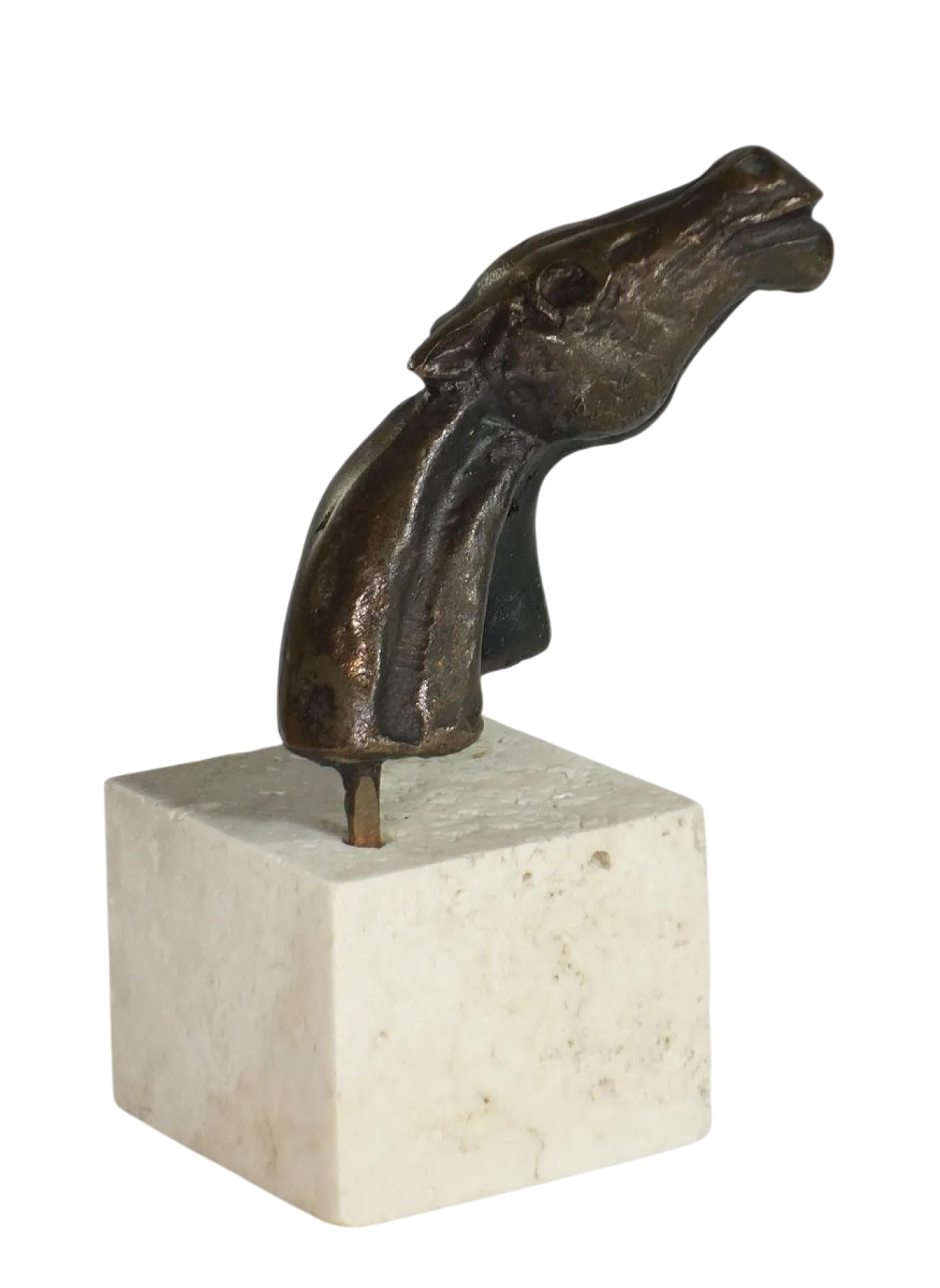 Scultura Testa di cavallo di Bruno Cassinari, anni '70 8