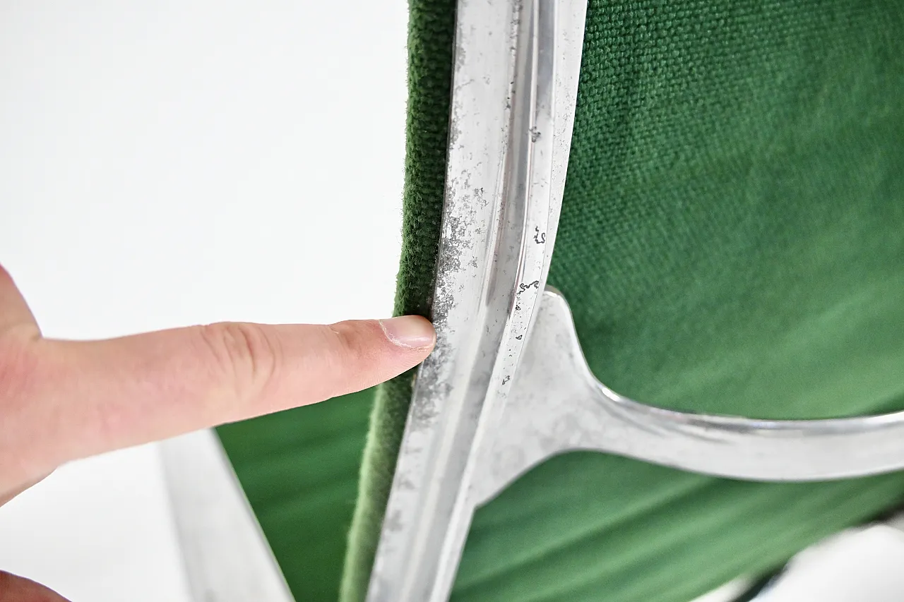 Green EA124 Plaveair di Charles e Ray Eames per Herman Miller, anni '70 11