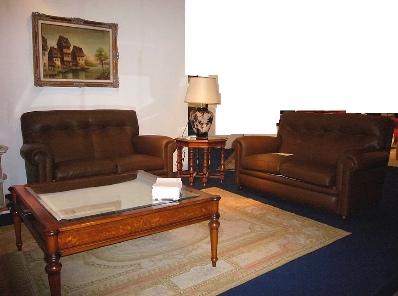 Couple sofa Edoardo di Poltrona Frau 2