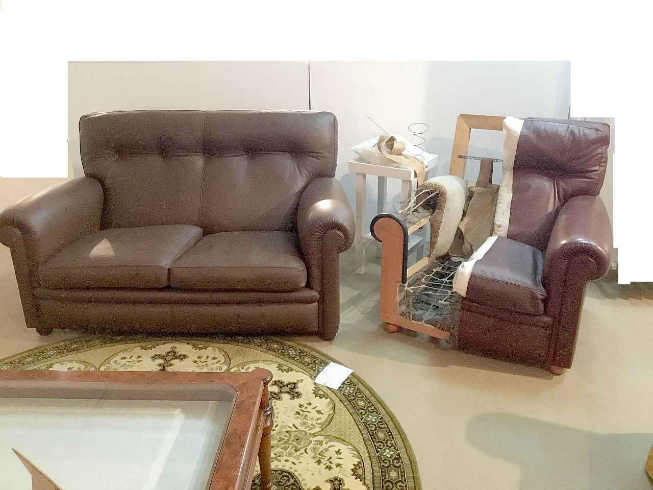 Couple sofa Edoardo di Poltrona Frau 3