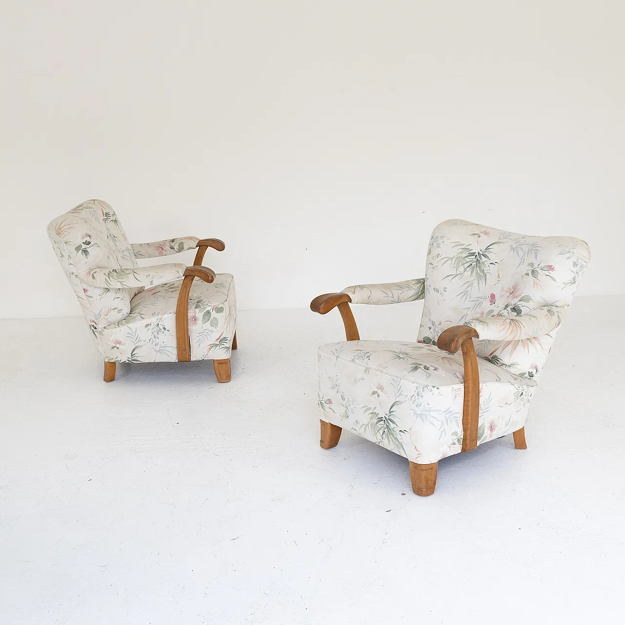 Pair of armchairs, 1950s 1