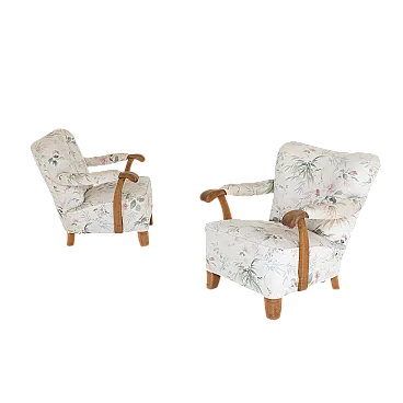 Pair of armchairs, 1950s