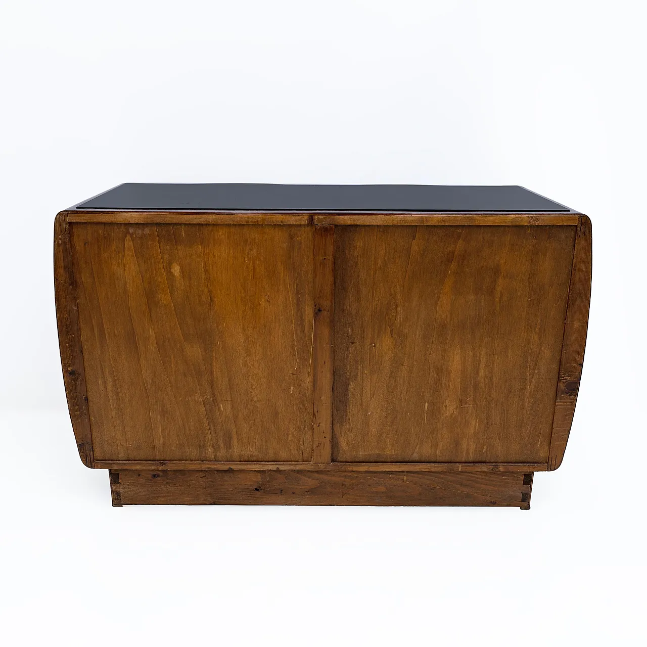 Cassettiera curvilinea in radice di Thuja in stile Art Déco, anni '30 10