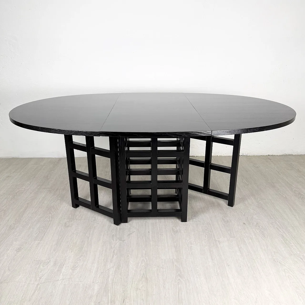 DS1 Table and Mackintosh DS2 chairs for Cassina, 70s 3