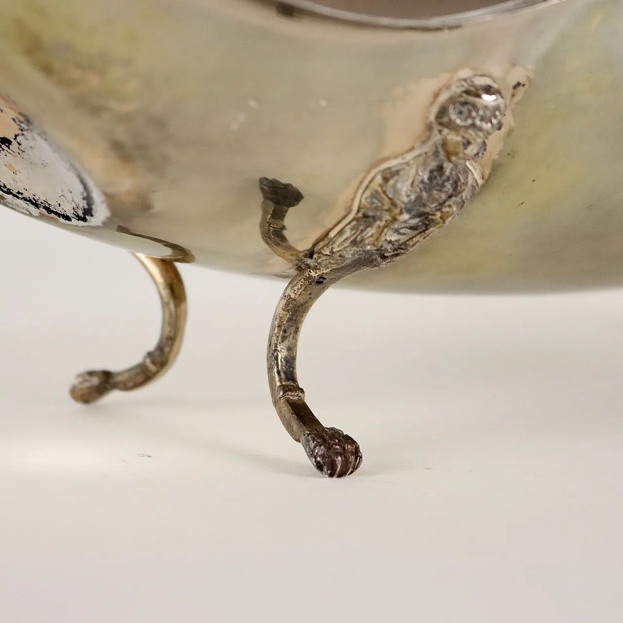 Centrotavola in argento Greggio Rino Padova, anni '50 8