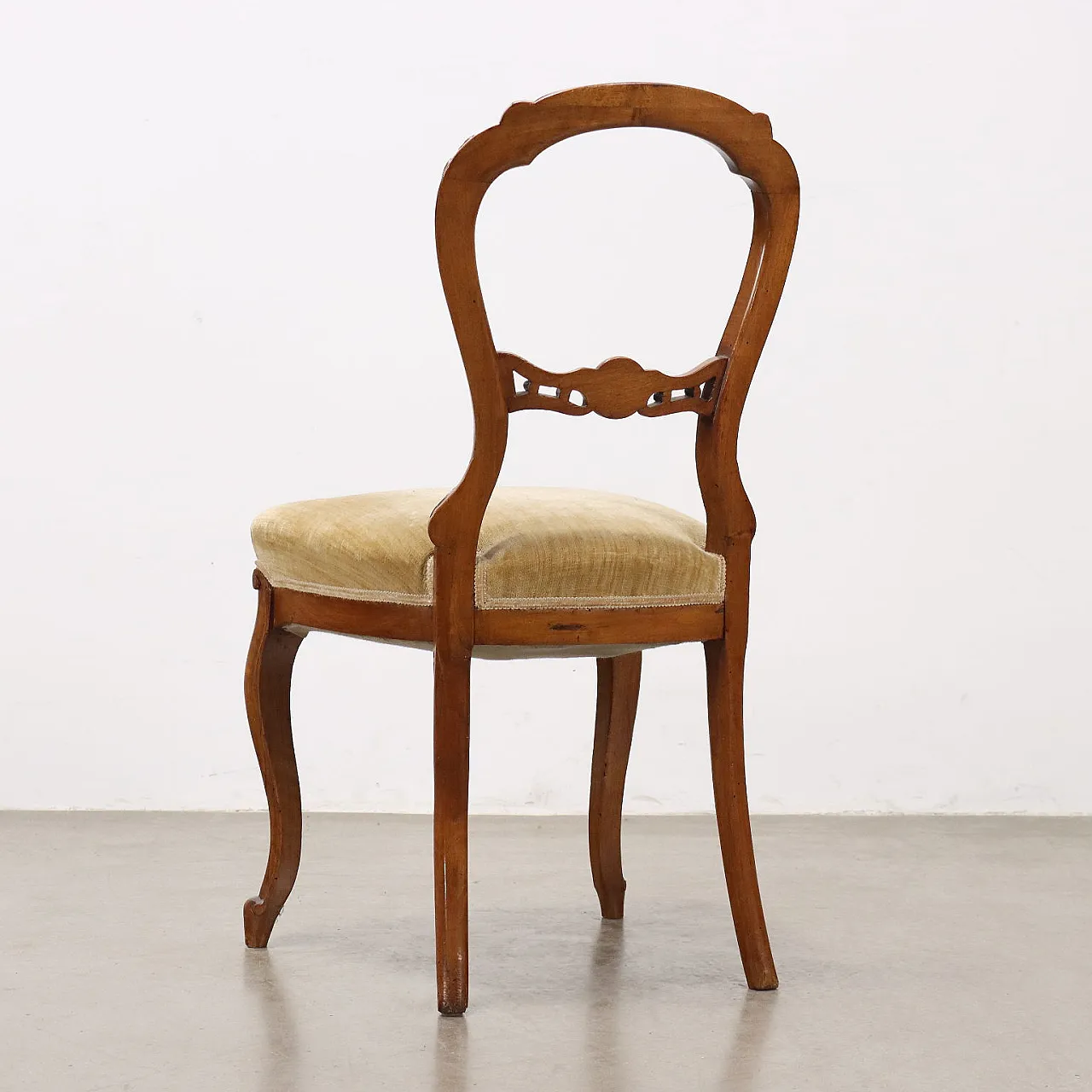 4 Louis Philippe wooden chairs, 19th century 7