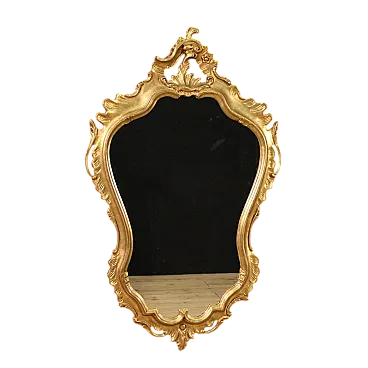 Great golden mirror in Louis XV style with Cartiglio, '900