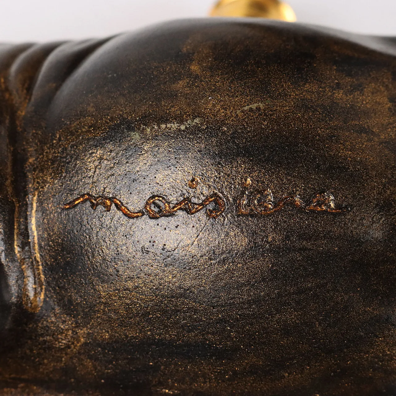 Pair of rhinoceros lamp holders by Jean-Luc Maisiere, late 19th century 10