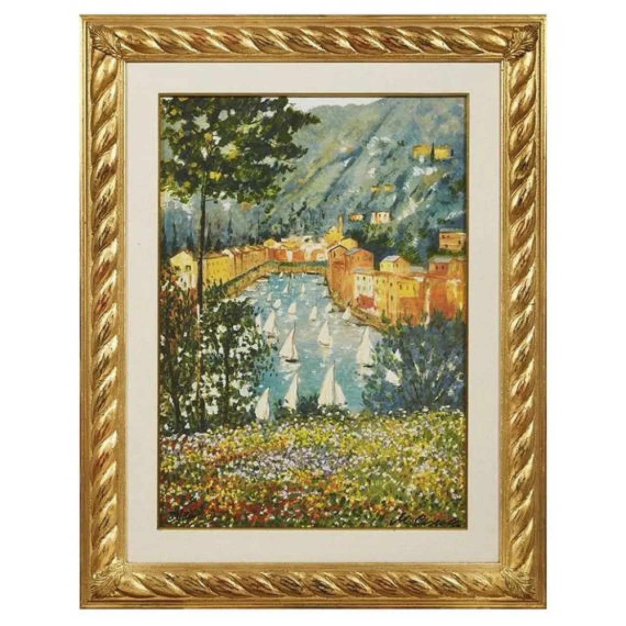 Baia di Portofino di Michela Cascella, anni '80 1