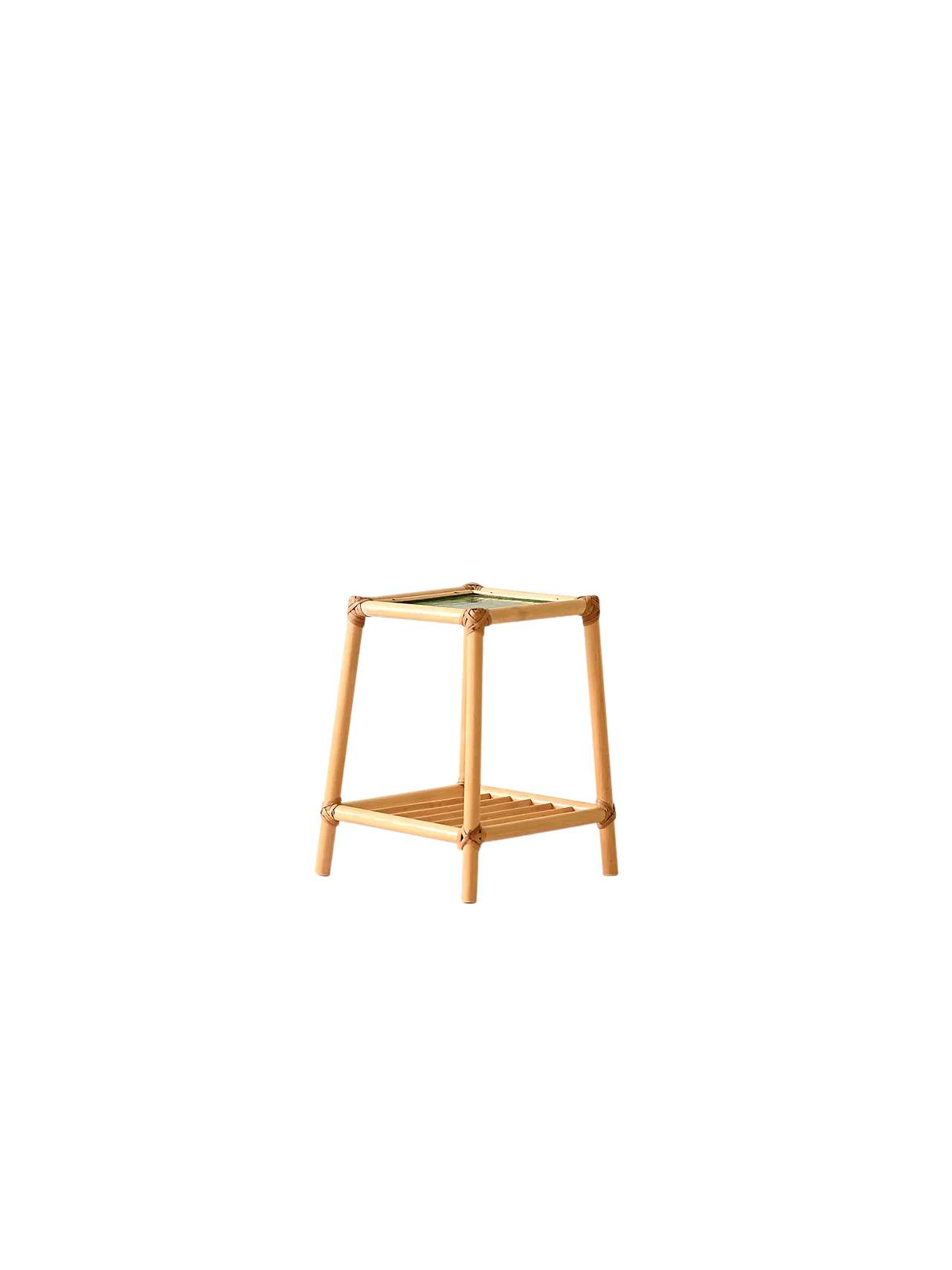 Alzatina porta vaso in bambù, anni '60 9