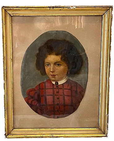 Ritratto di fanciulla, '800