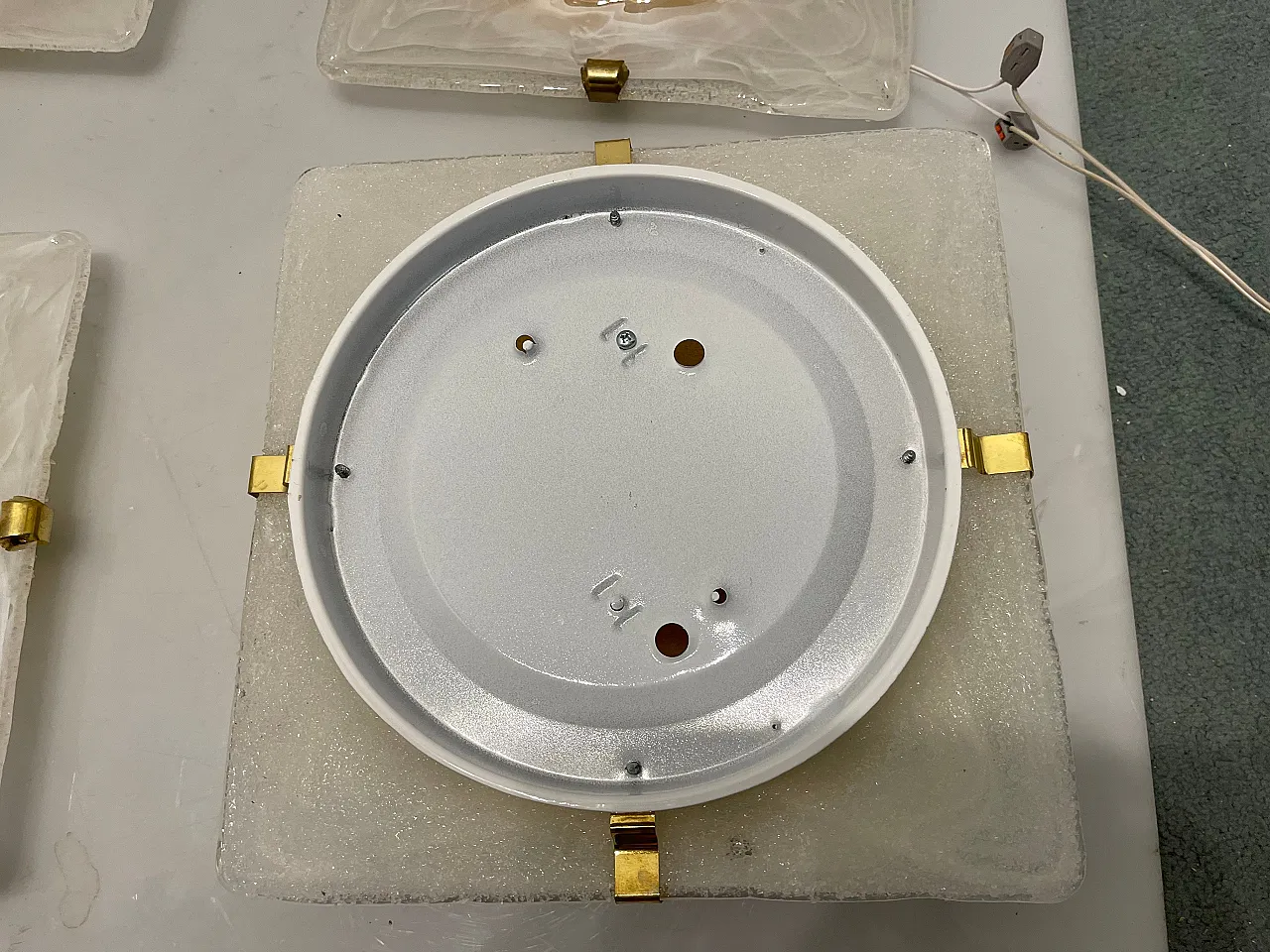 4 Murano Glass Sconces, 1980s 2