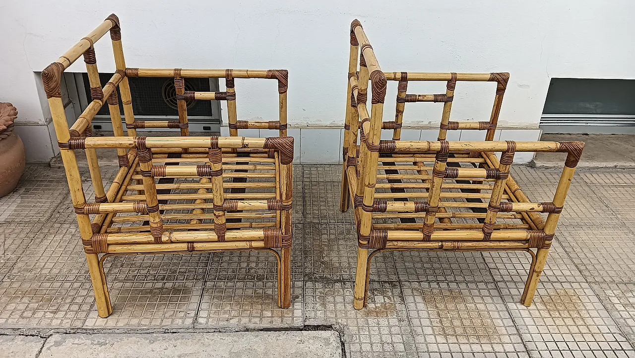 Couple of armchairs in South Southern Stiled Style, 70s 2