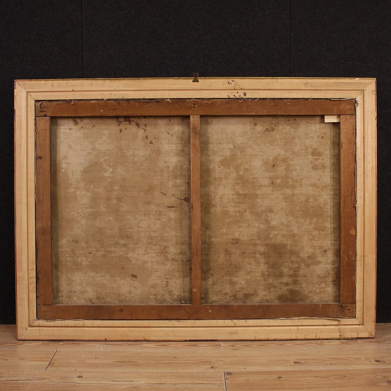 Landscape with figures, Italian oil painting, 18th century 8