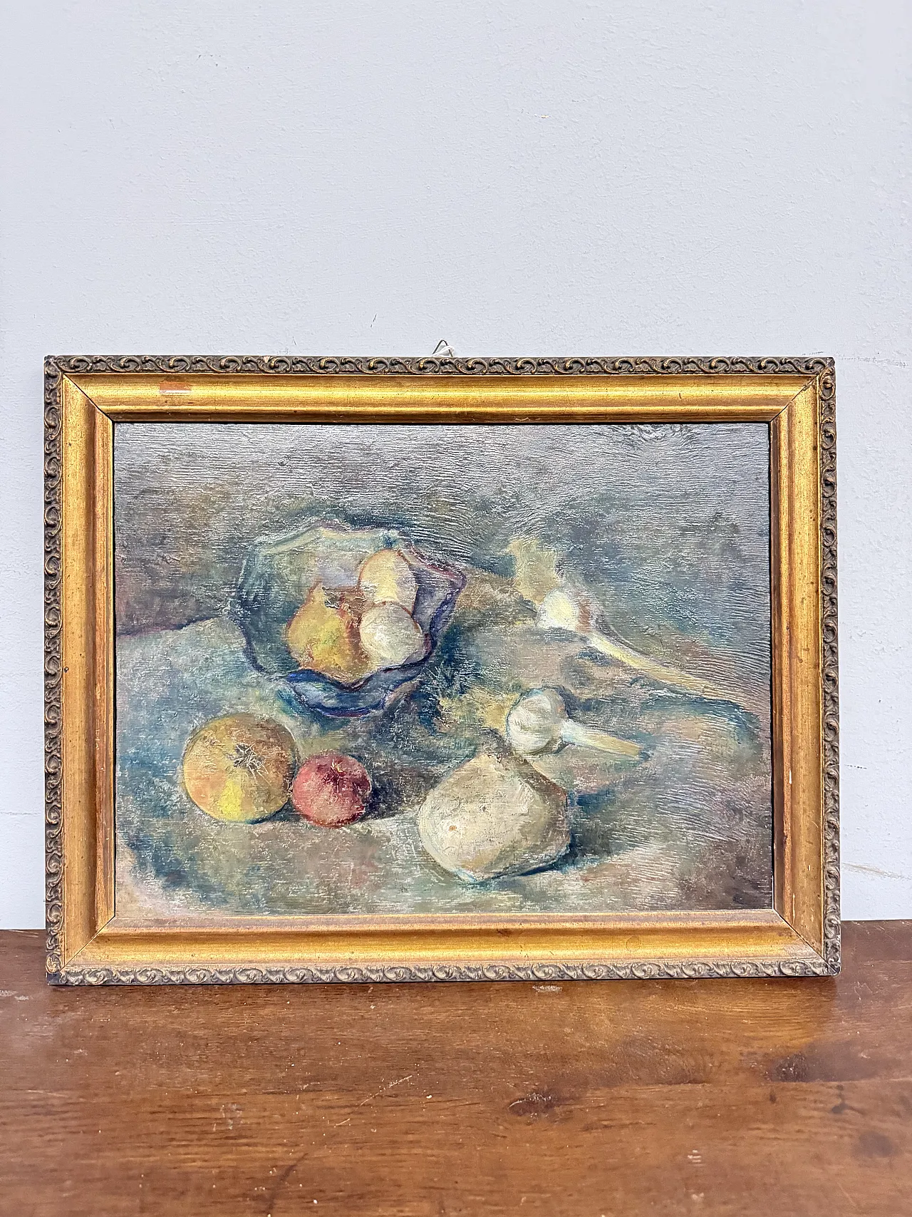 Still life, oil painting by Manfredini, 1944 1