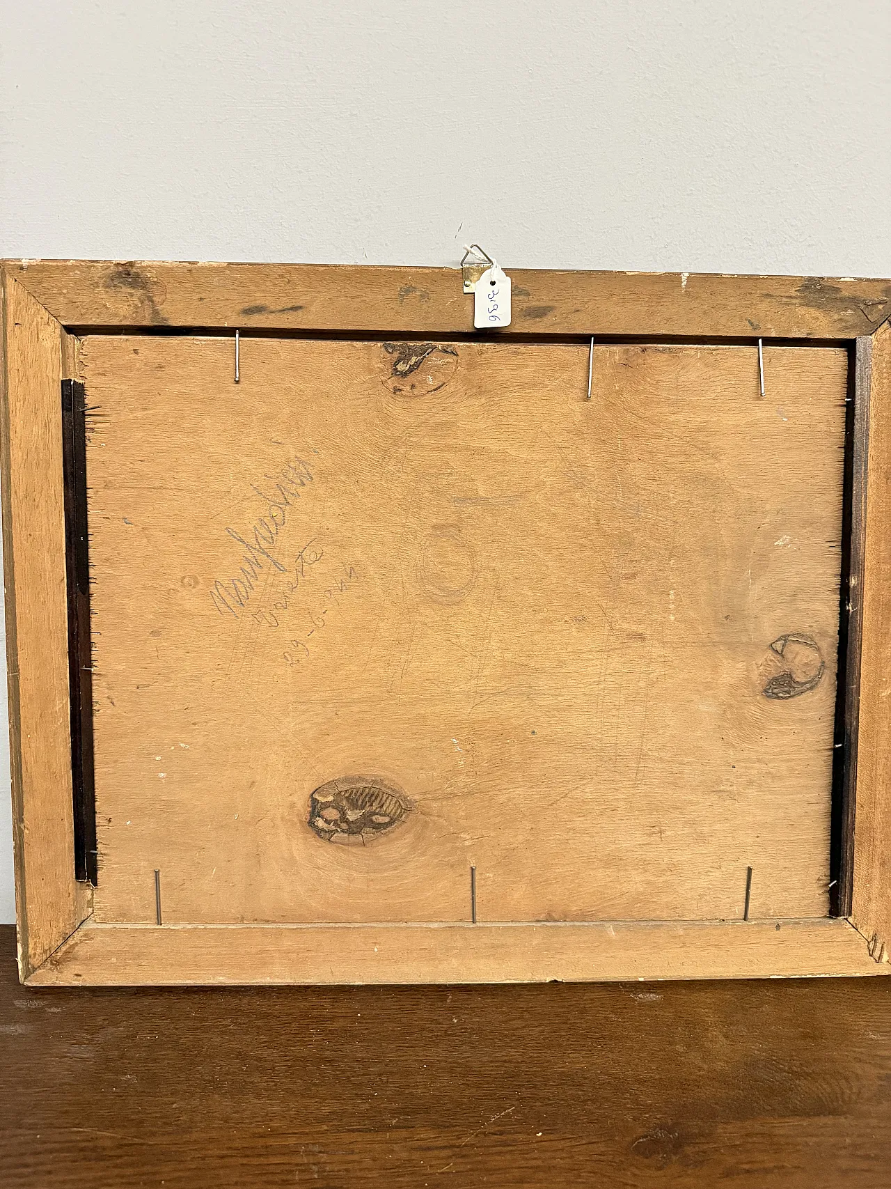 Still life, oil painting by Manfredini, 1944 3