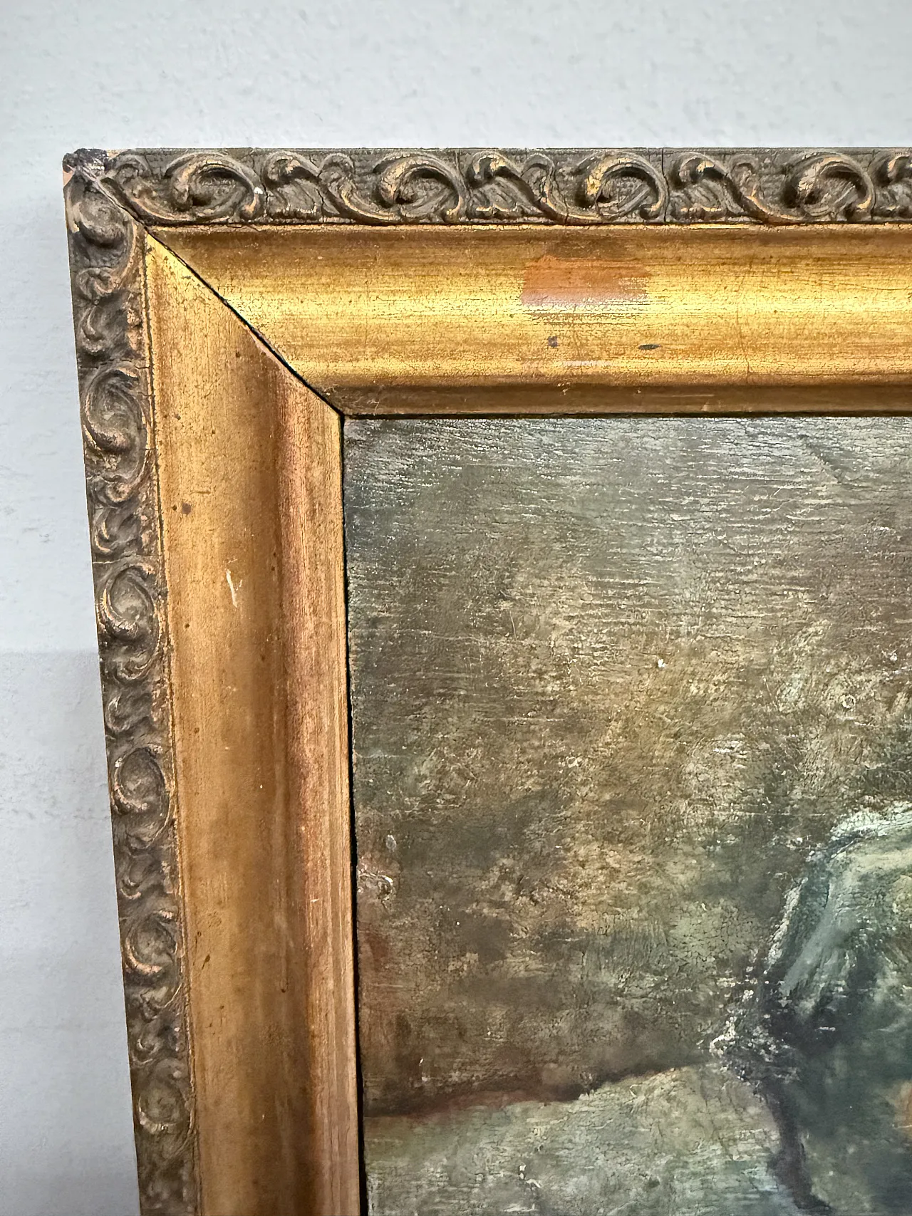 Still life, oil painting by Manfredini, 1944 6