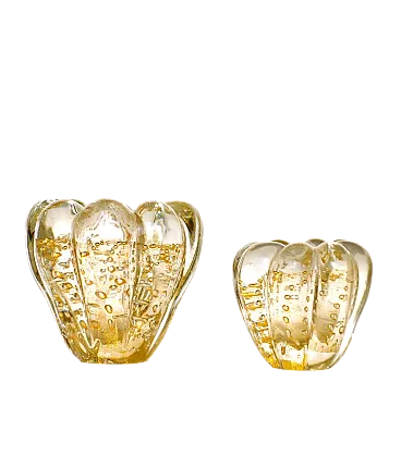 Set da fumo in vetro di Murano di Ercole Barovier, anni '20