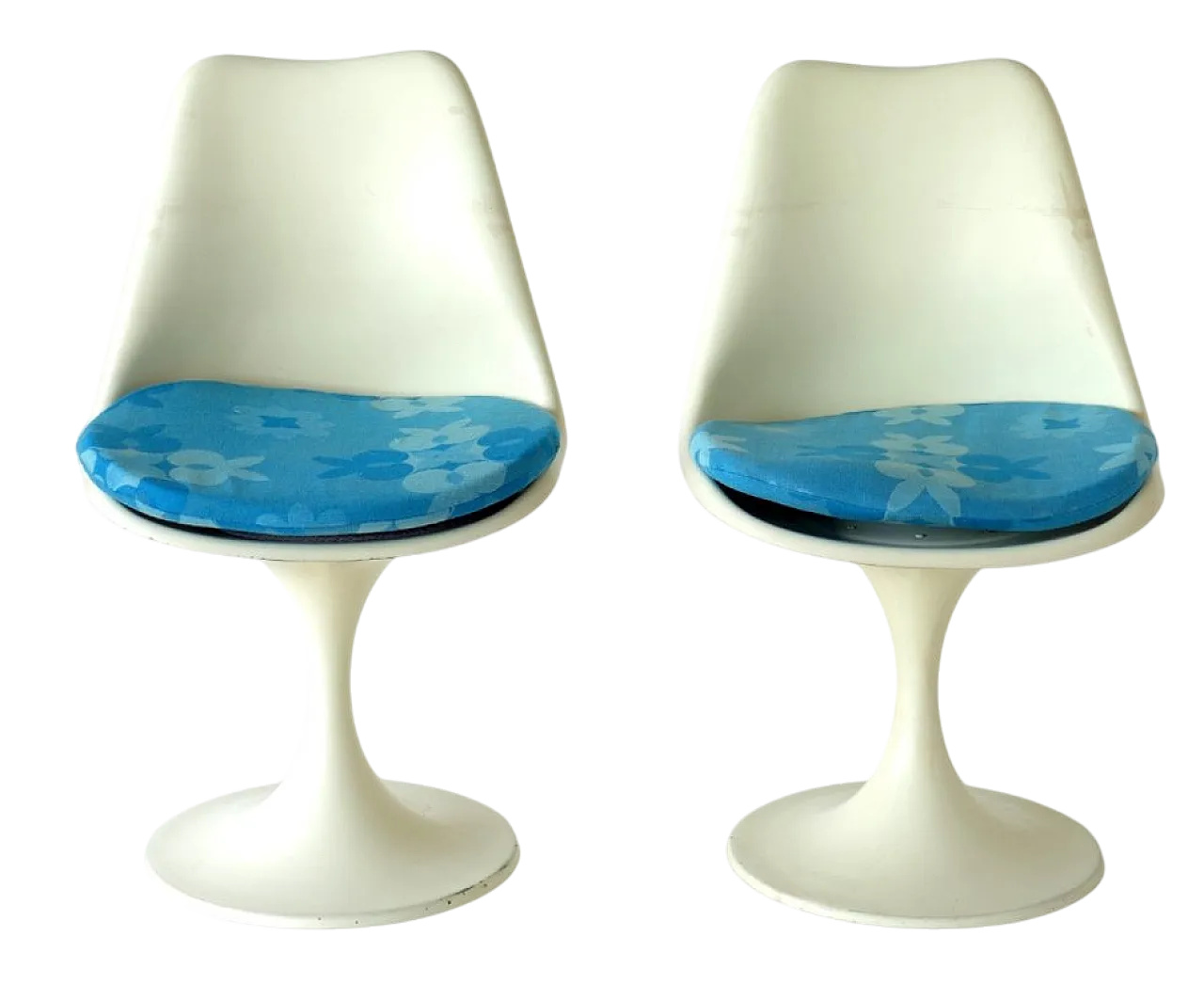 Coppia di sedie Tulip Space Age, anni '60 11