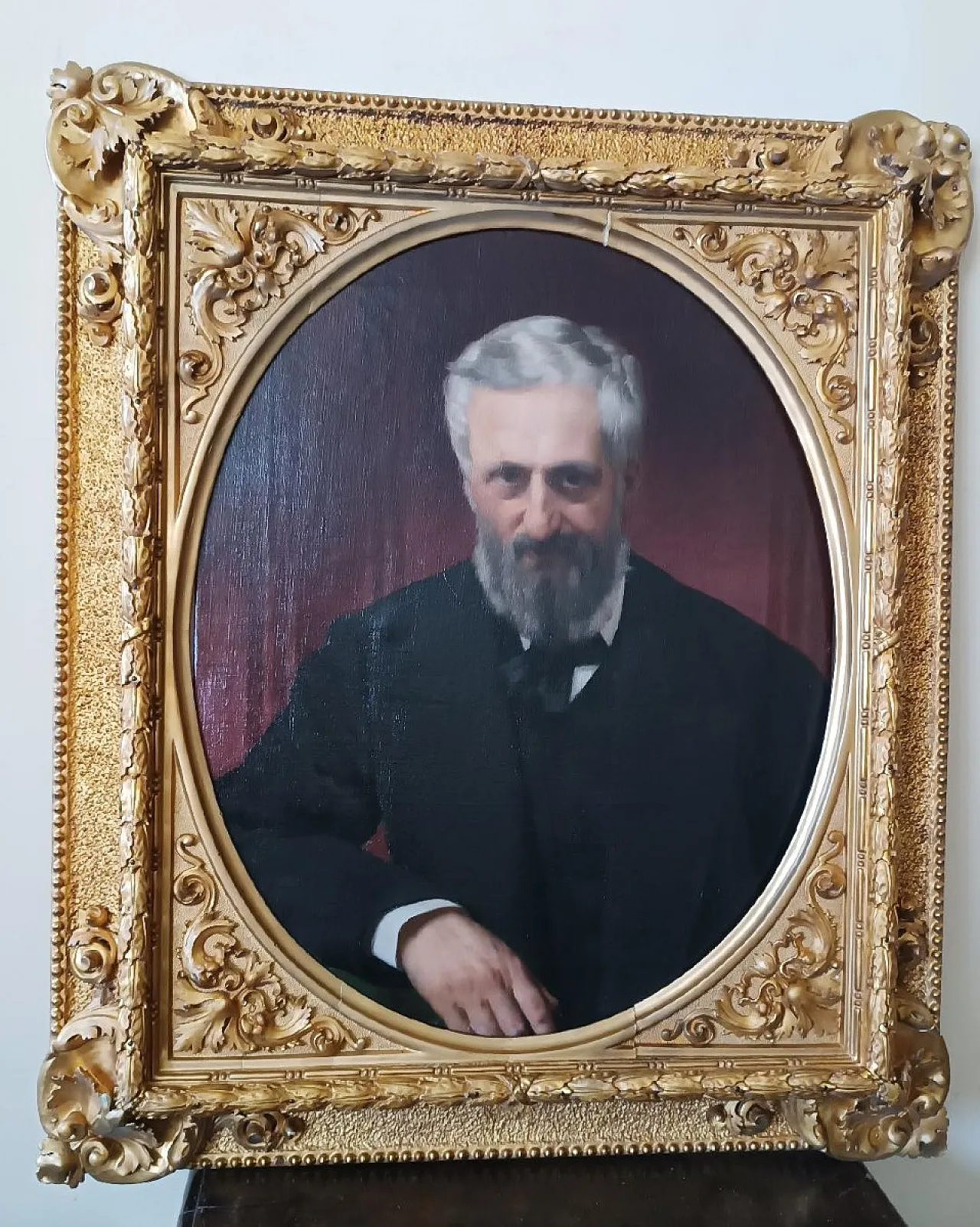 Portrait of Cesare Altoviti, oil on canvas by A. Ciseri, 19th century 1