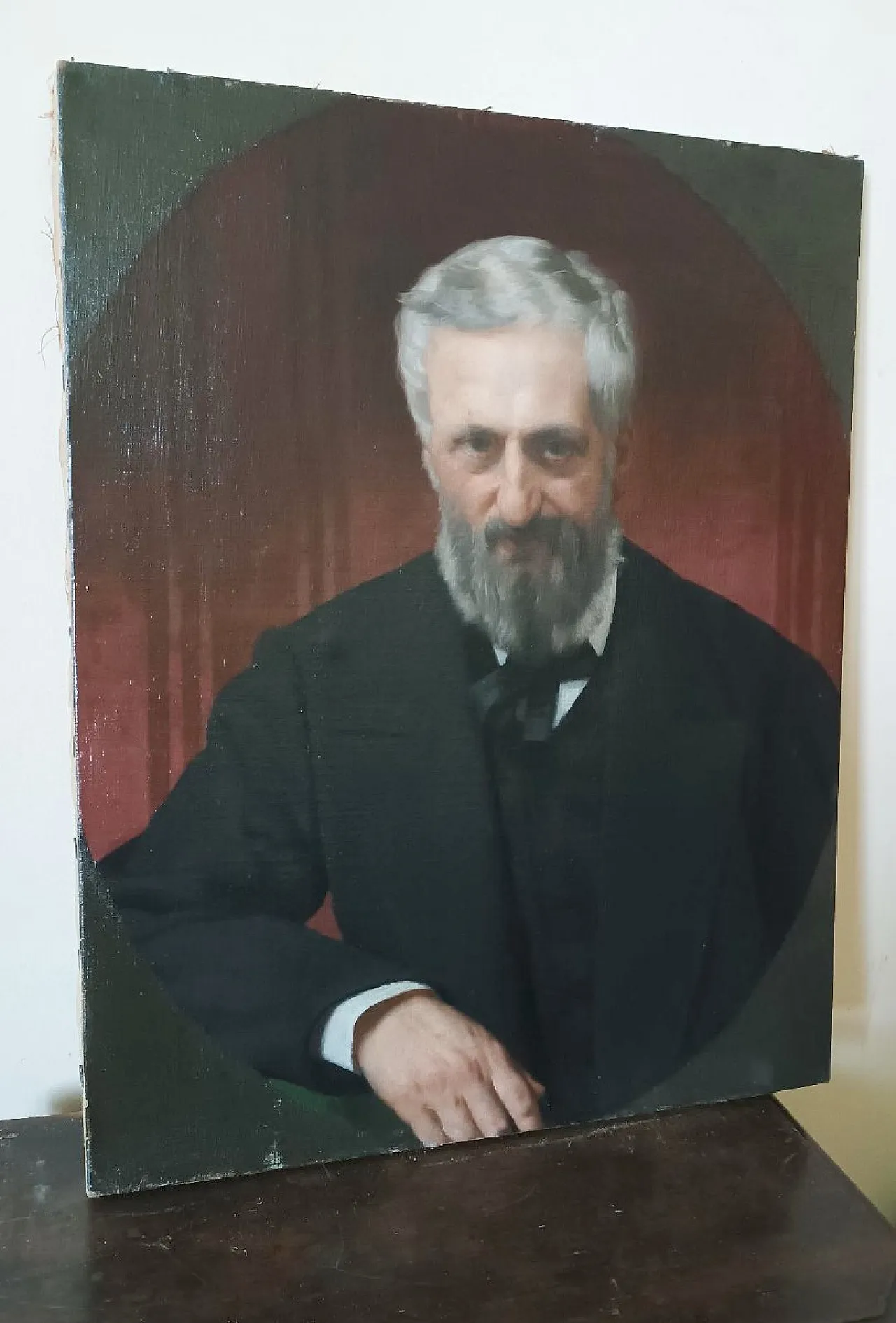 Portrait of Cesare Altoviti, oil on canvas by A. Ciseri, 19th century 3